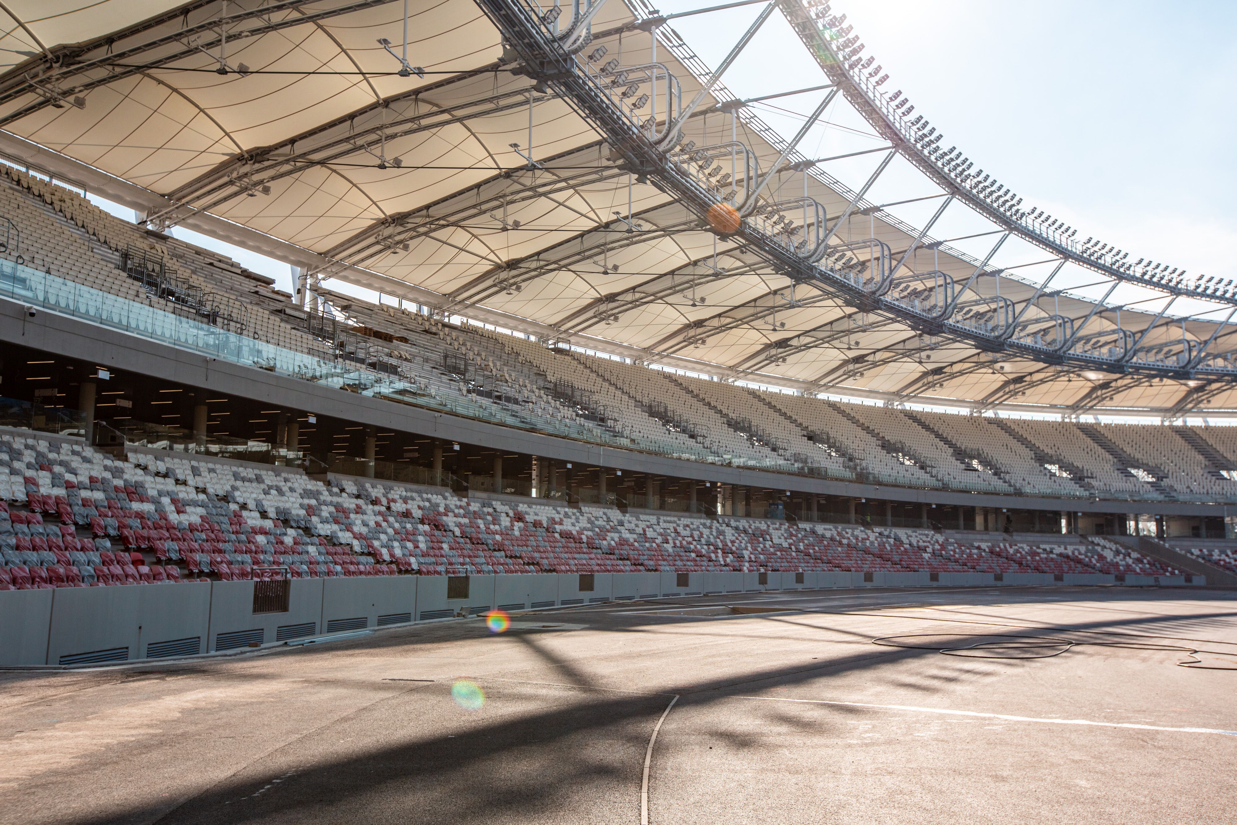 Así evolucionan las obras del National Athletics Centre de Budapest, sede del Campeonato del Mundo de Atletismo 2023. DANIEL MEUMANN. 21