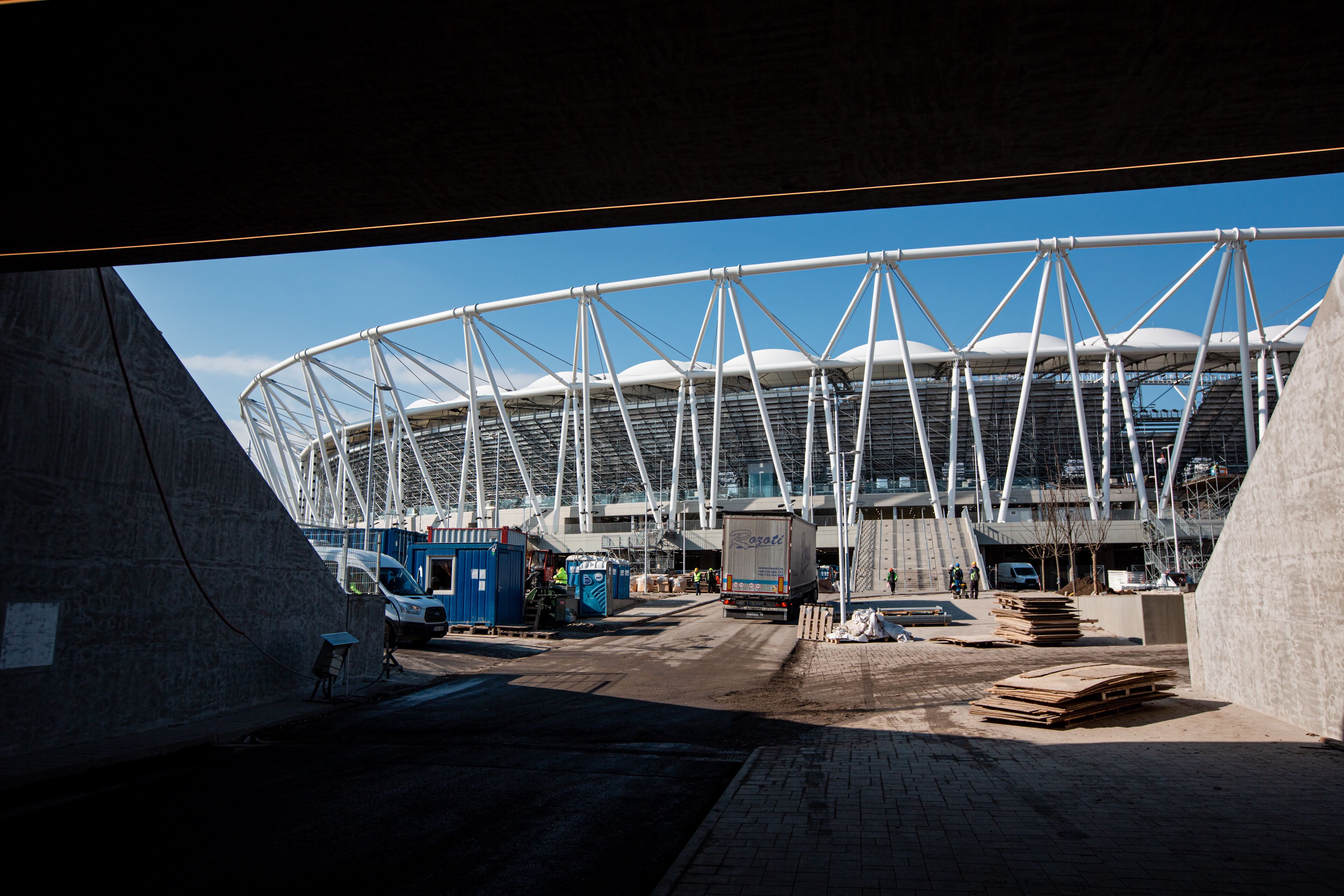 Así evolucionan las obras del National Athletics Centre de Budapest, sede del Campeonato del Mundo de Atletismo 2023. DANIEL MEUMANN. 22