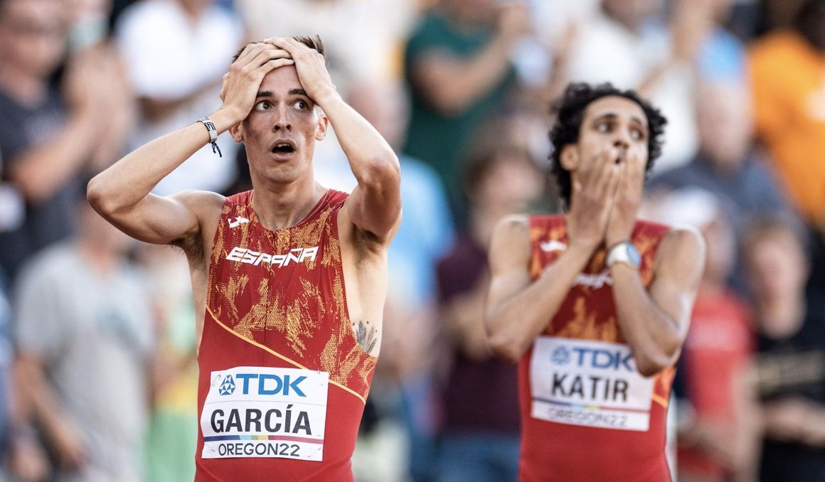 Mario García y Mo Katir son dos de los atletas españoles que tienen muchas opciones de estar en Budapest. SPORTMEDIA.
