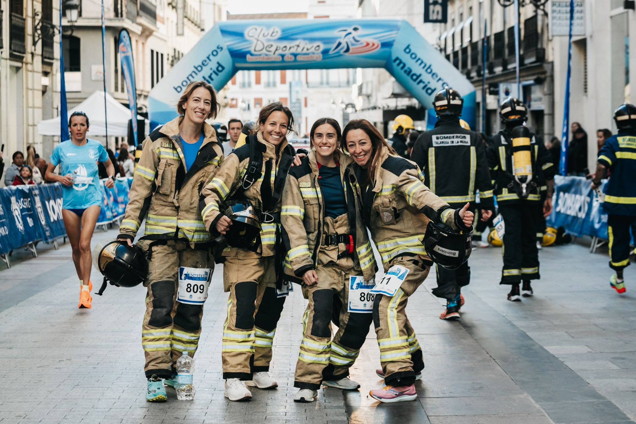 Las mejores fotos de la Carrera Bomberos de Madrid 2023 10