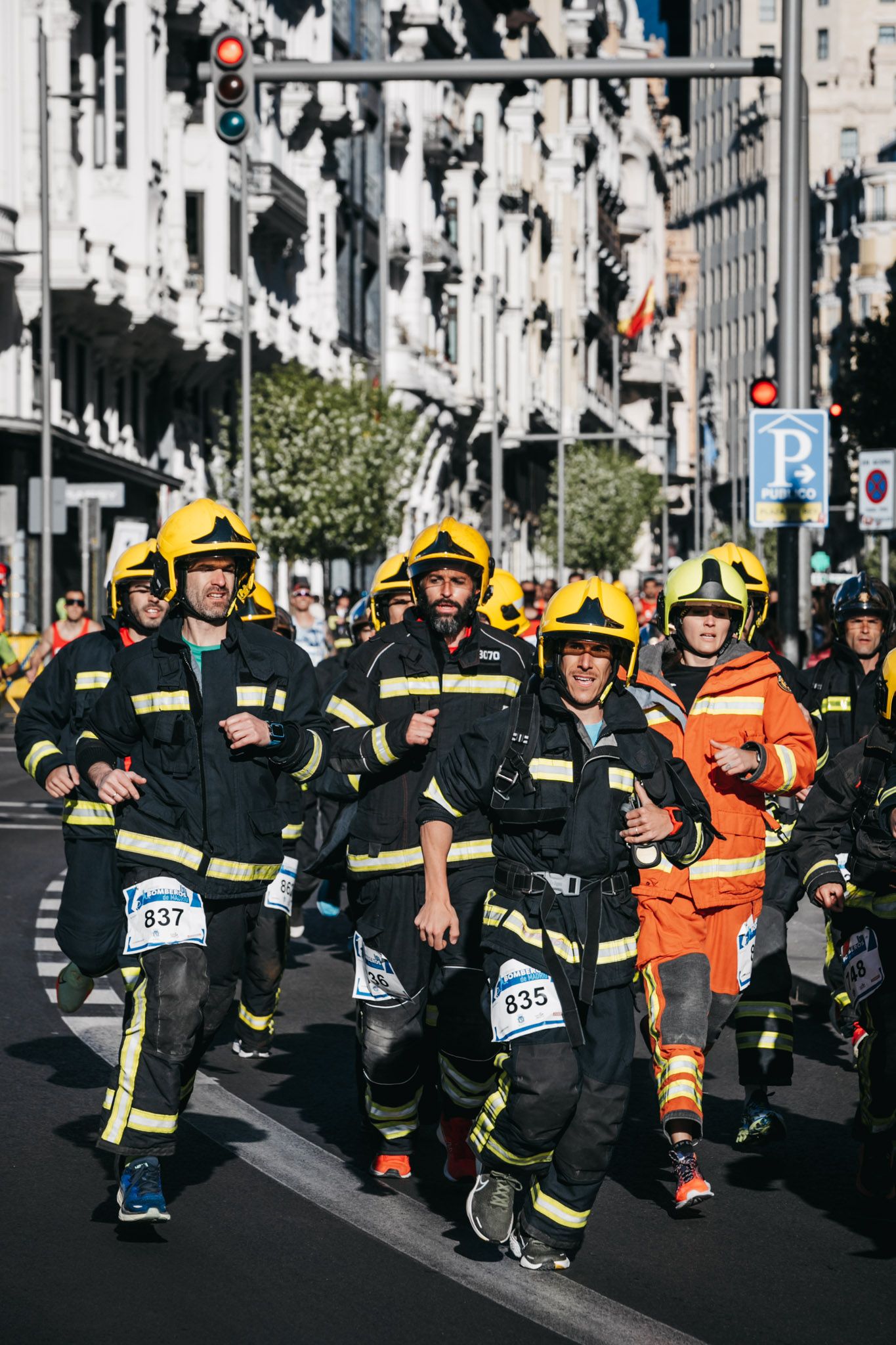 Las mejores fotos de la Carrera Bomberos de Madrid 2023 21