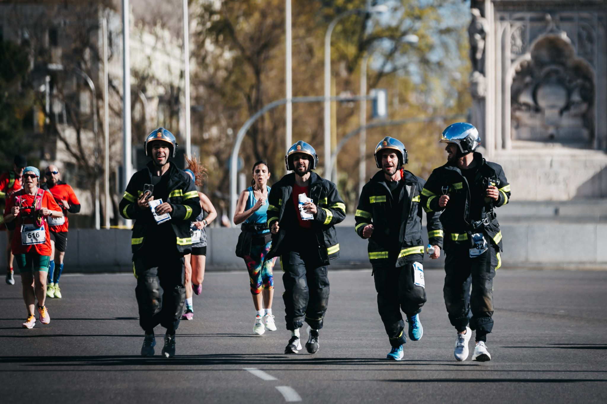 Las mejores fotos de la Carrera Bomberos de Madrid 2023 49