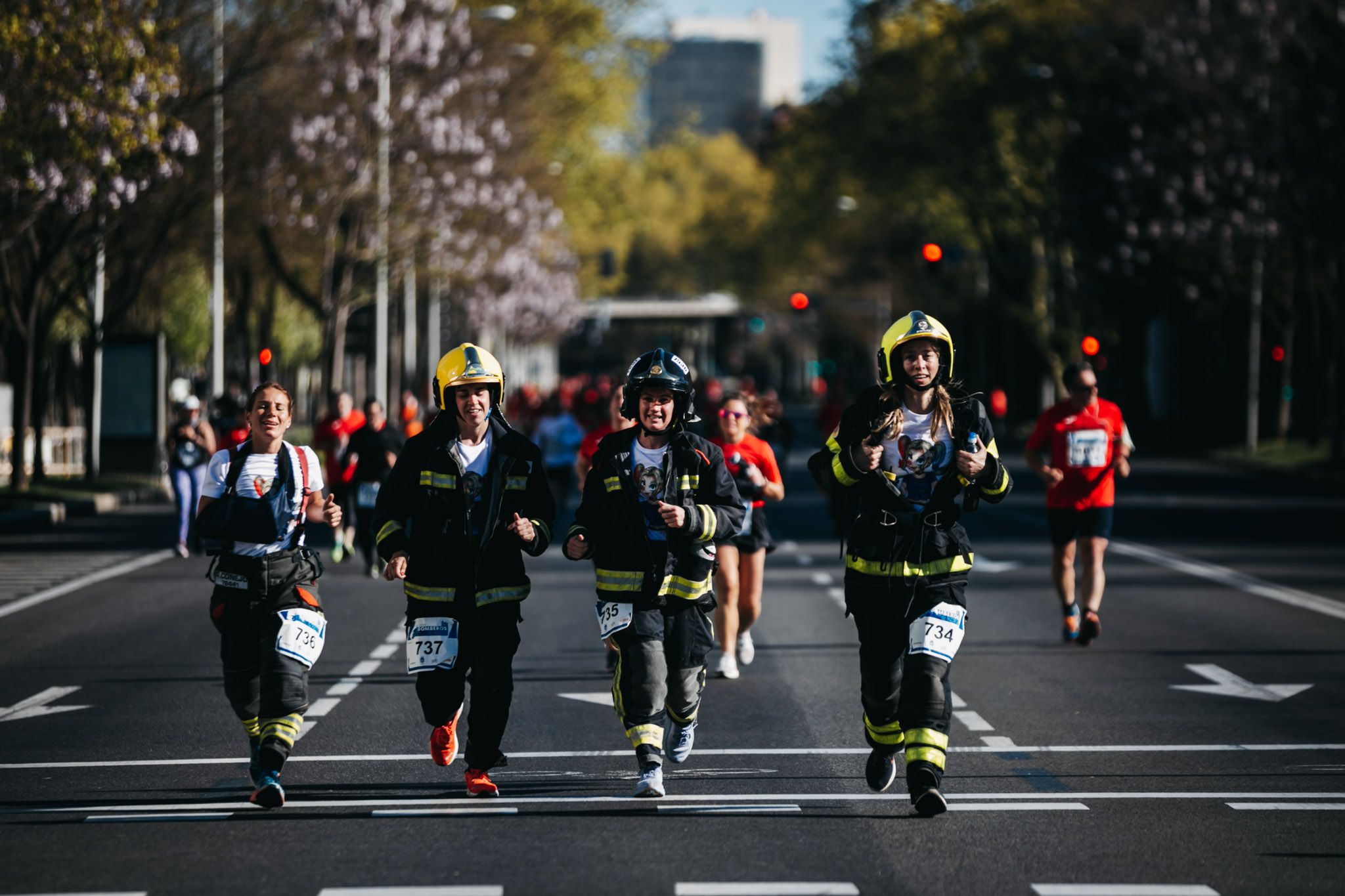 Las mejores fotos de la Carrera Bomberos de Madrid 2023 54