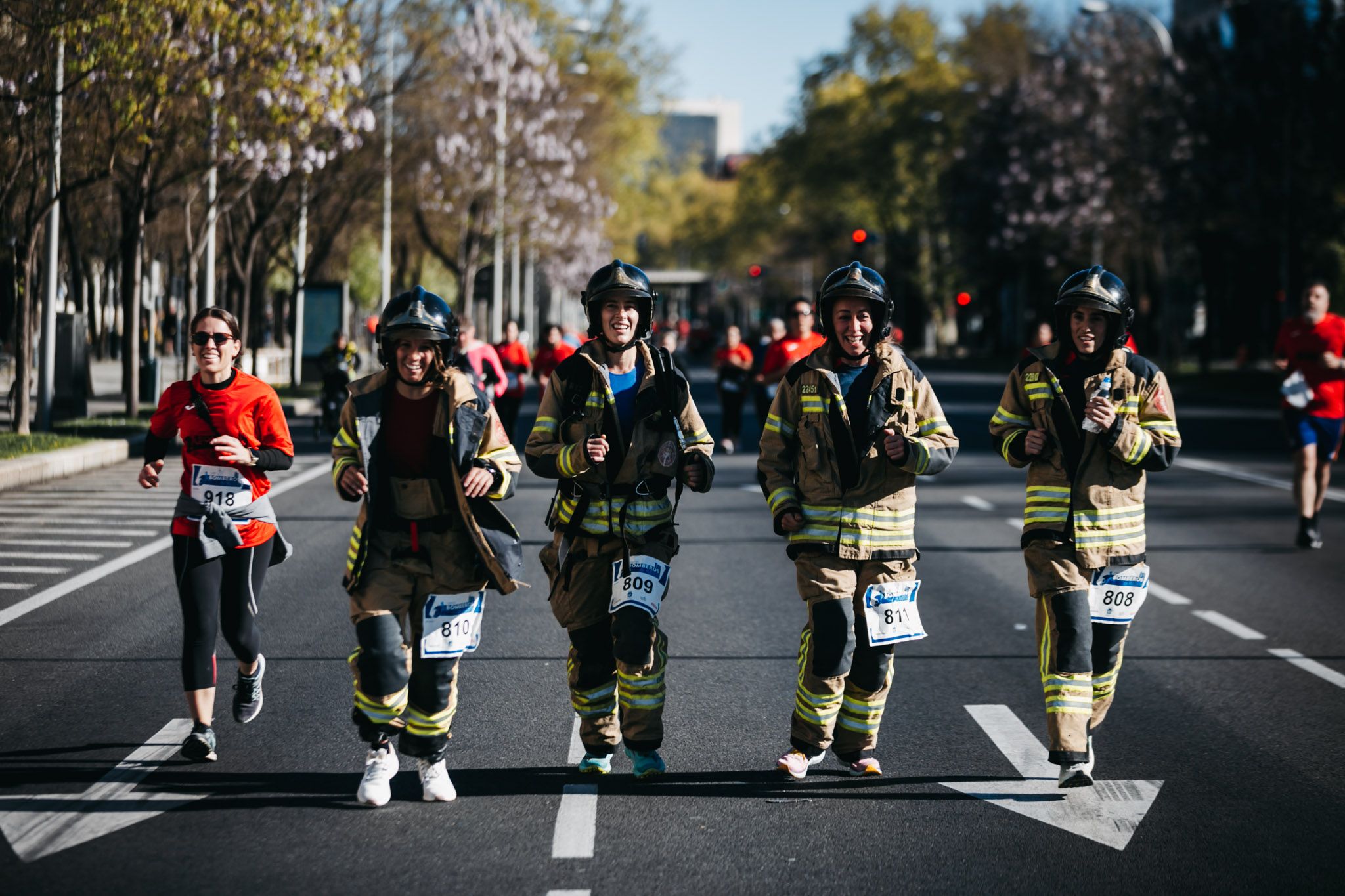 Todas las fotos de la Carrera Bomberos de Madrid 2023