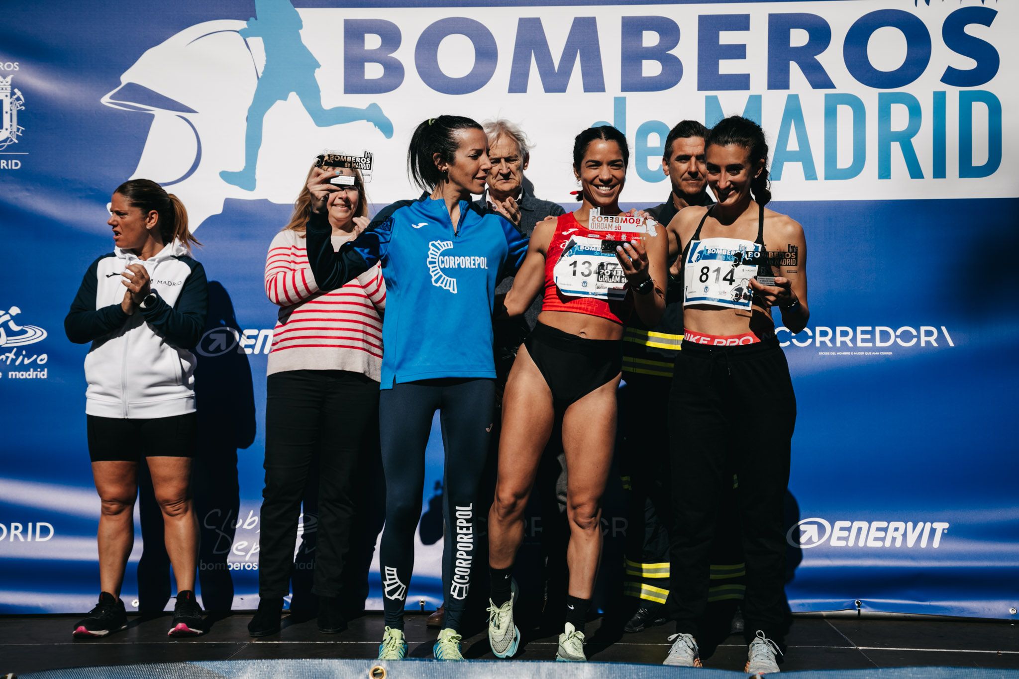 Todas las fotos de la premiación de la Carrera Bomberos de Madrid 2023 2
