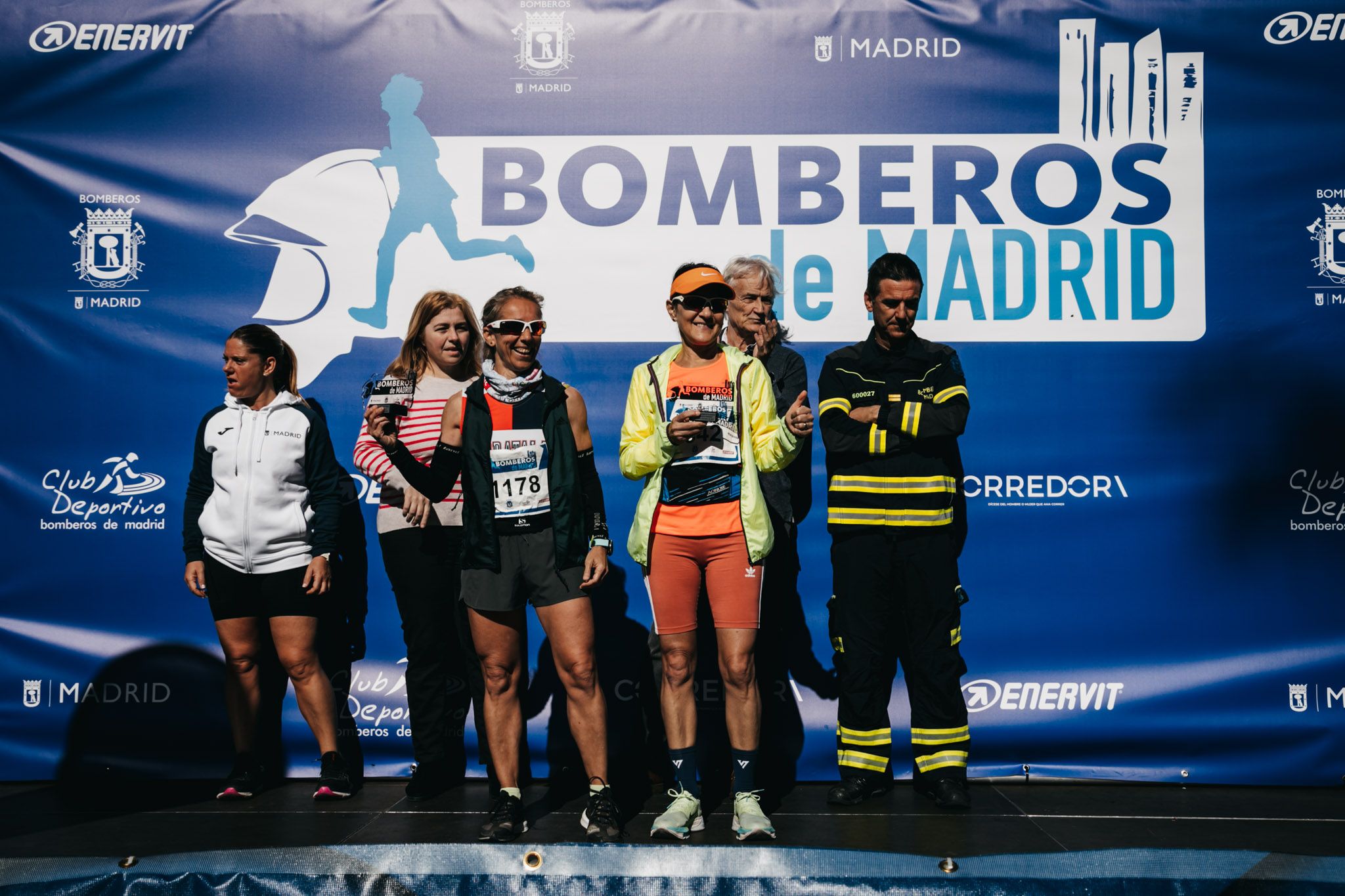 Todas las fotos de la premiación de la Carrera Bomberos de Madrid 2023 6