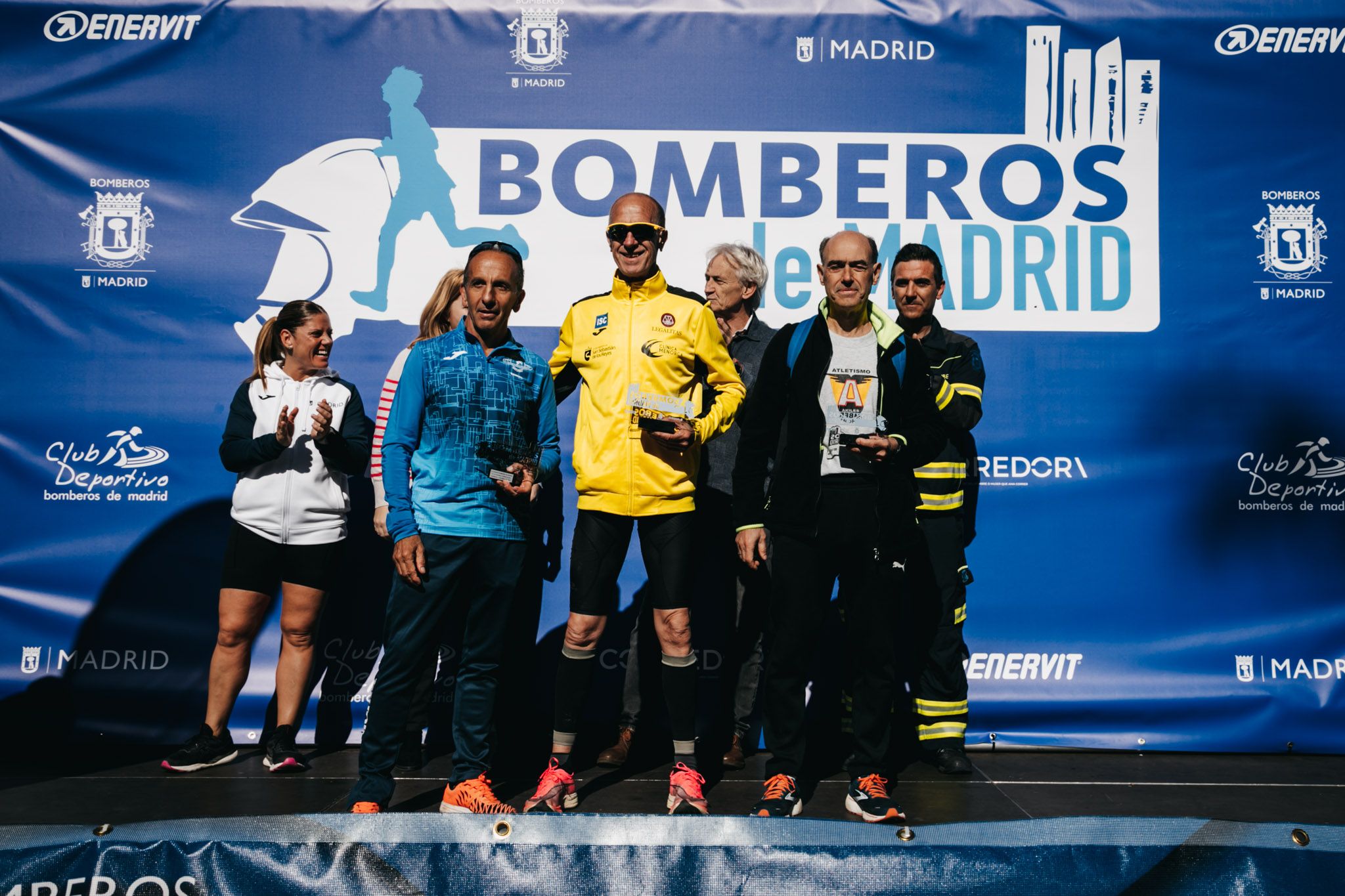 Todas las fotos de la premiación de la Carrera Bomberos de Madrid 2023 7