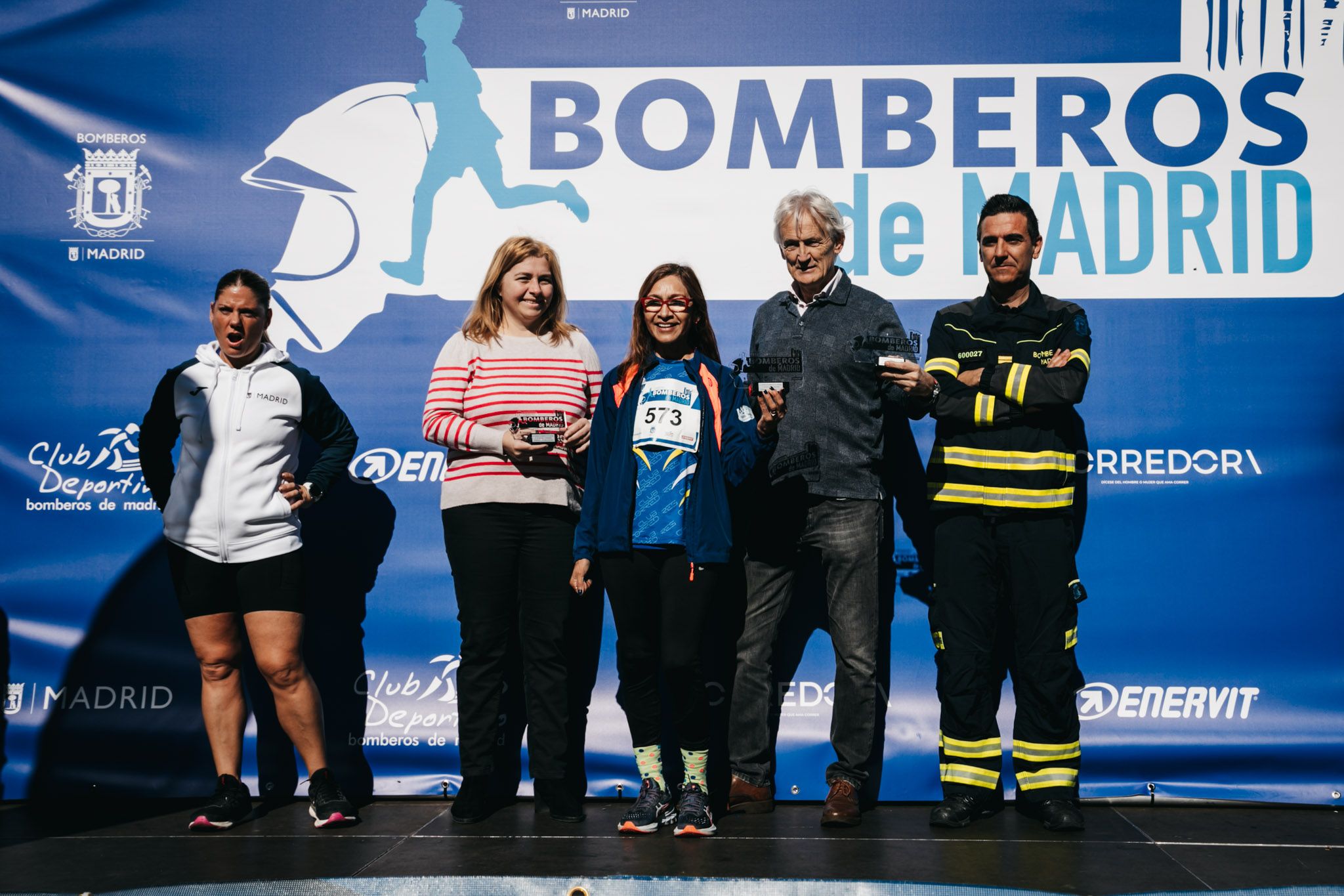 Todas las fotos de la premiación de la Carrera Bomberos de Madrid 2023 8