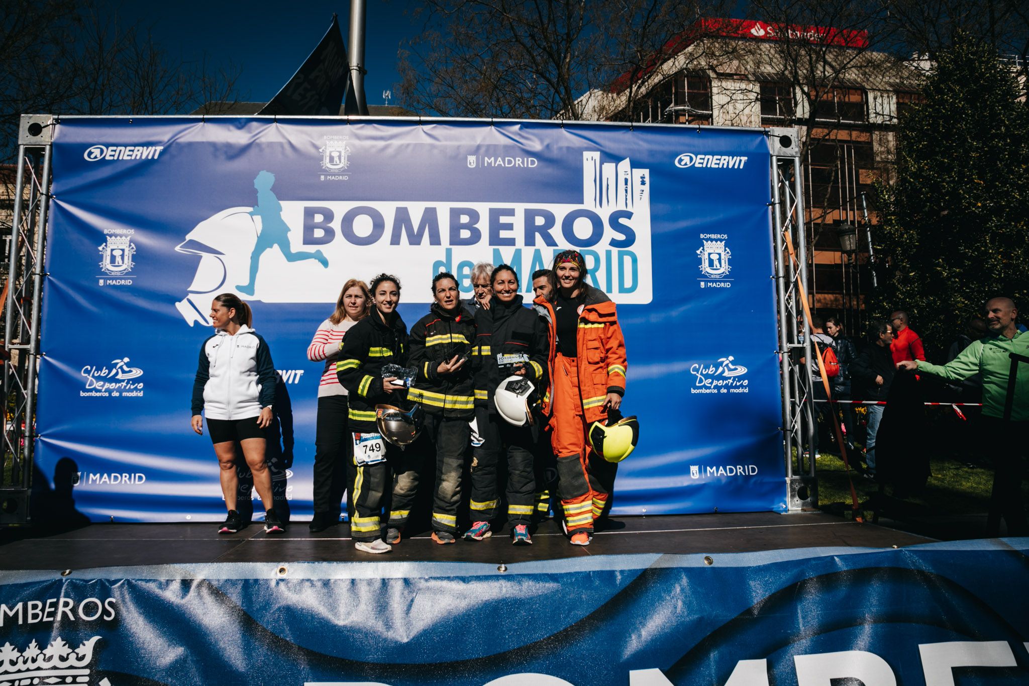 Todas las fotos de la premiación de la Carrera Bomberos de Madrid 2023 13