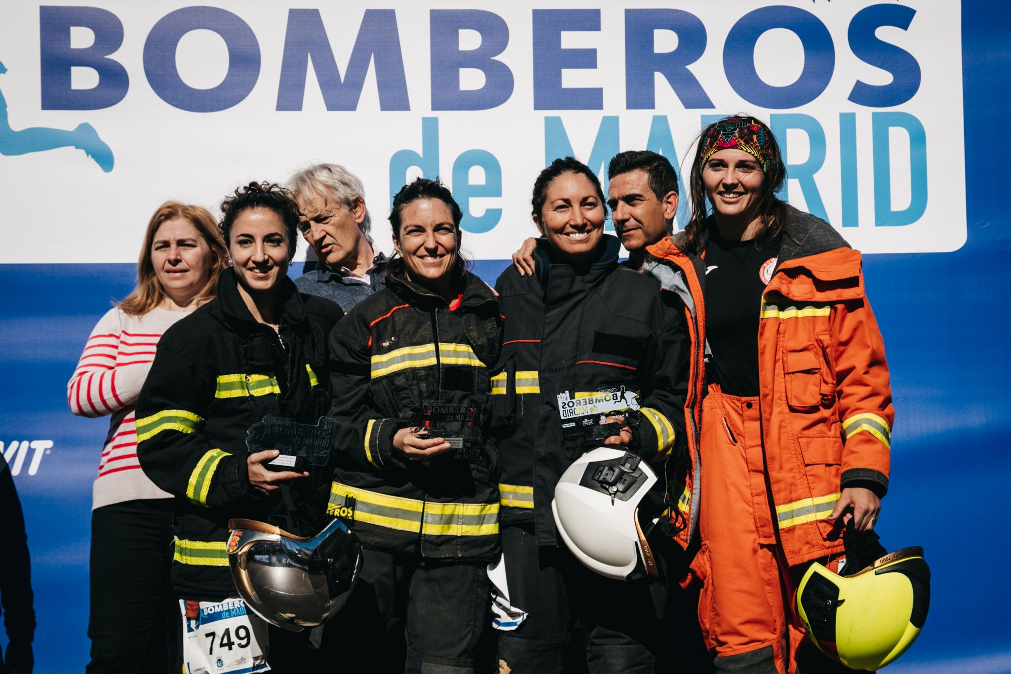Todas las fotos de la premiación de la Carrera Bomberos de Madrid 2023 14