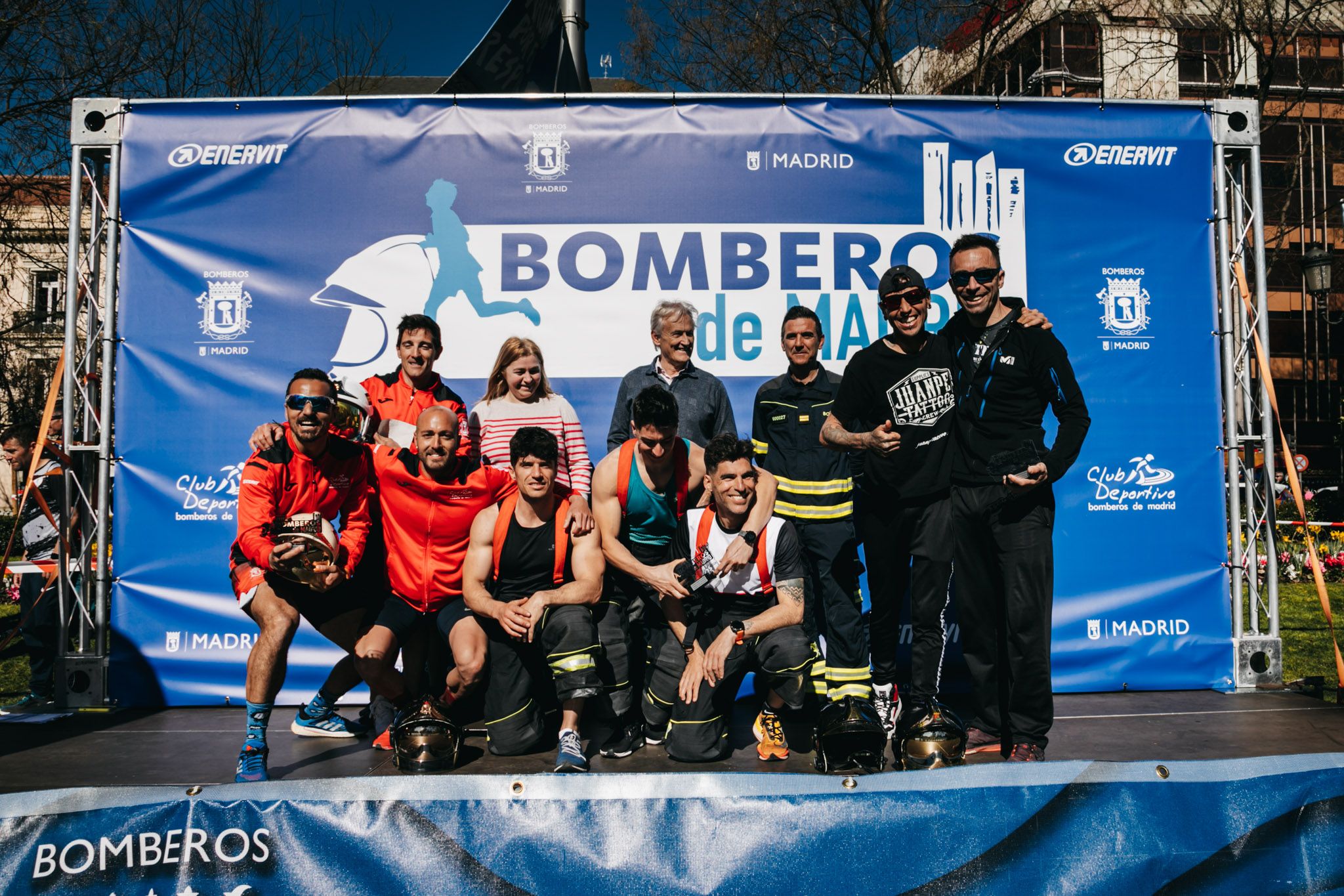 Todas las fotos de la premiación de la Carrera Bomberos de Madrid 2023 20