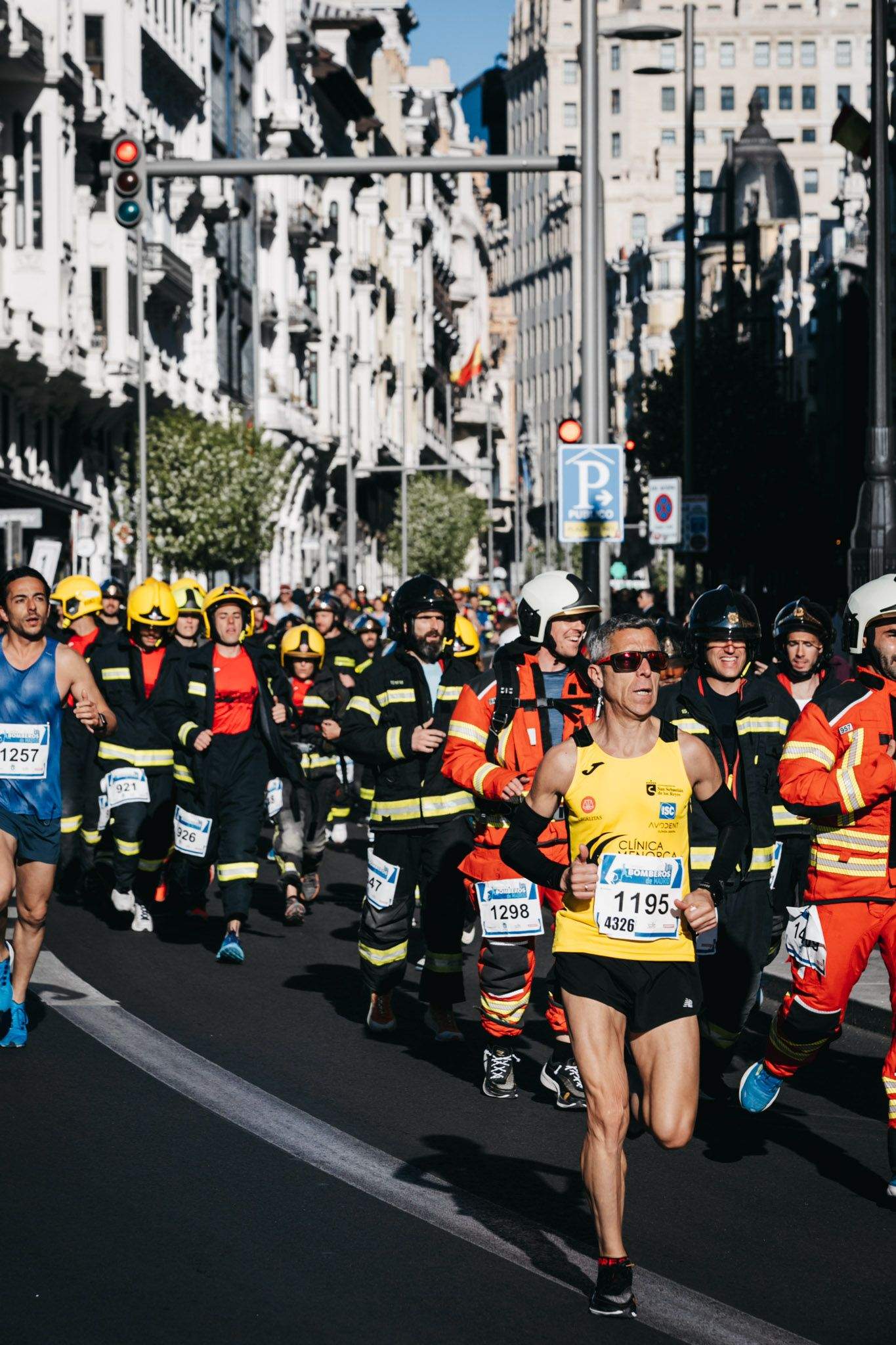 Todas las fotos del recorrido de la Carrera Bomberos de Madrid 202314