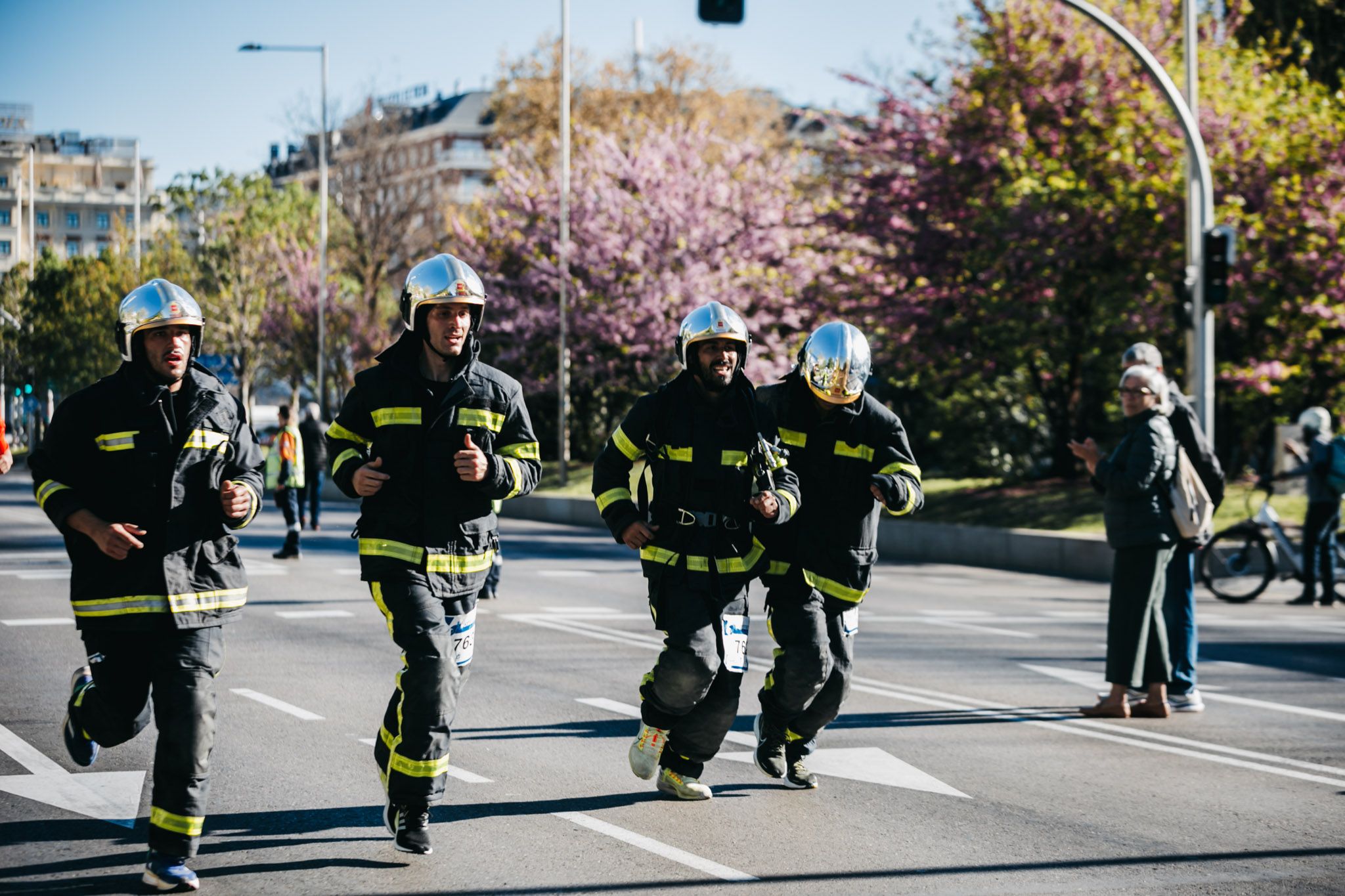 Todas las fotos del recorrido de la Carrera Bomberos de Madrid 2023 203