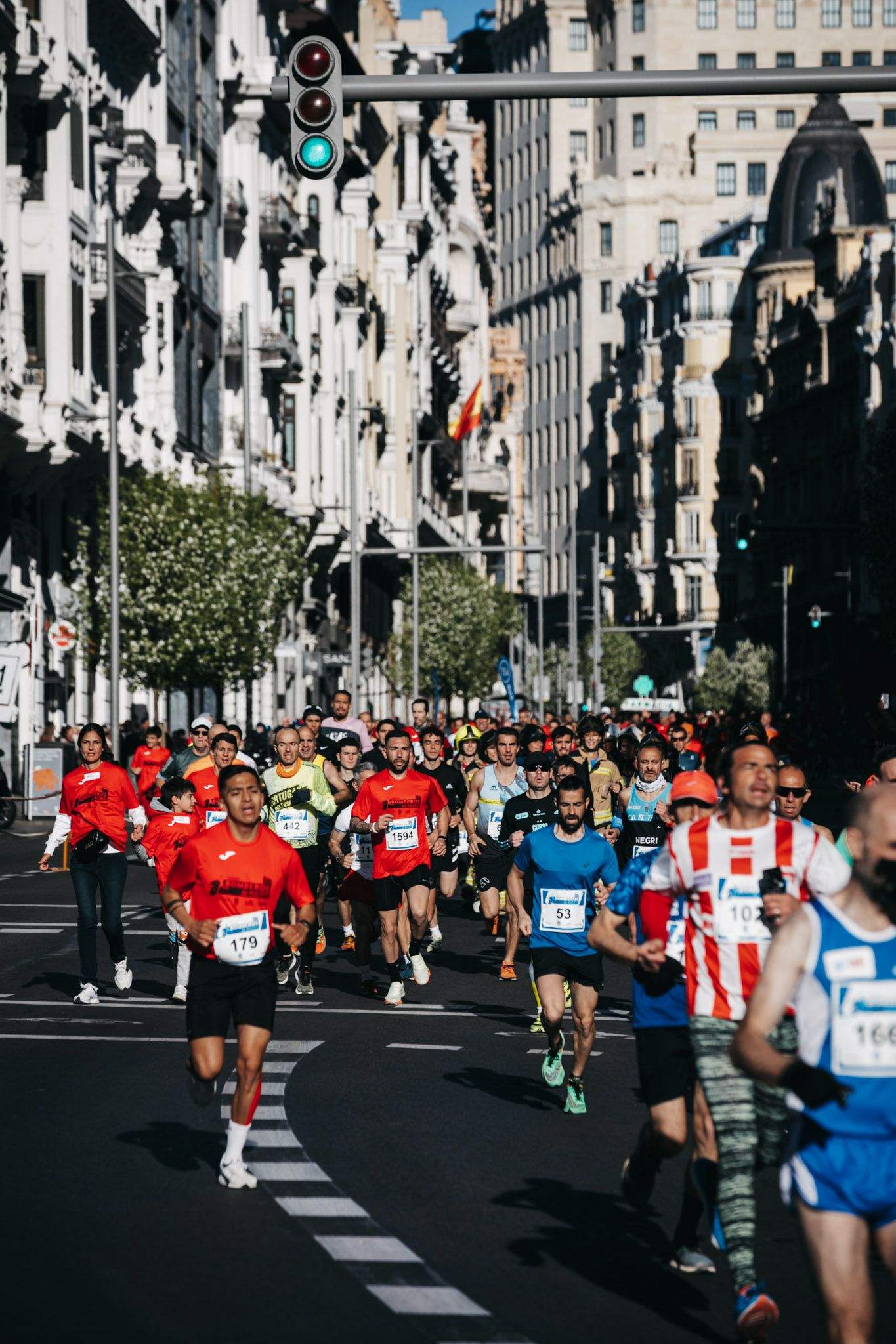 Todas las fotos del recorrido de la Carrera Bomberos de Madrid 202325