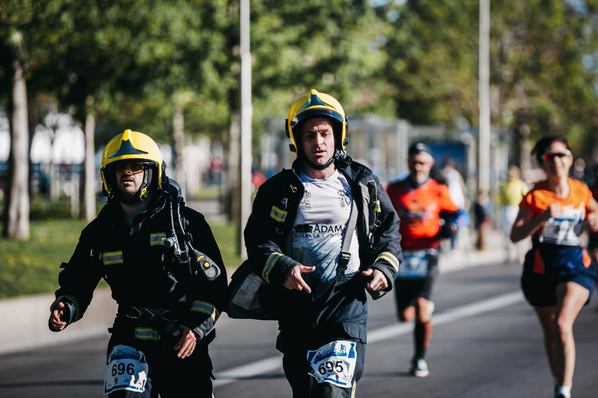 Todas las fotos del recorrido de la Carrera Bomberos de Madrid 2023 213