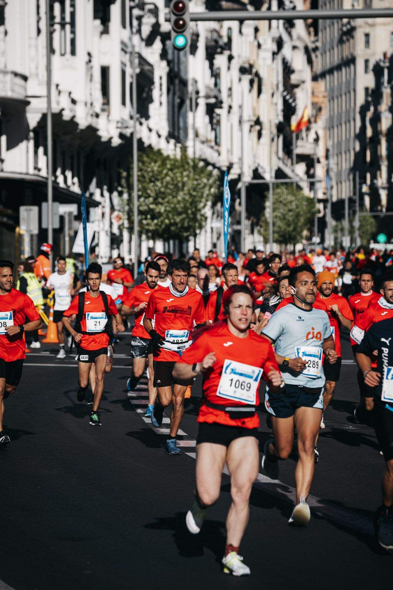 Todas las fotos del recorrido de la Carrera Bomberos de Madrid 202330