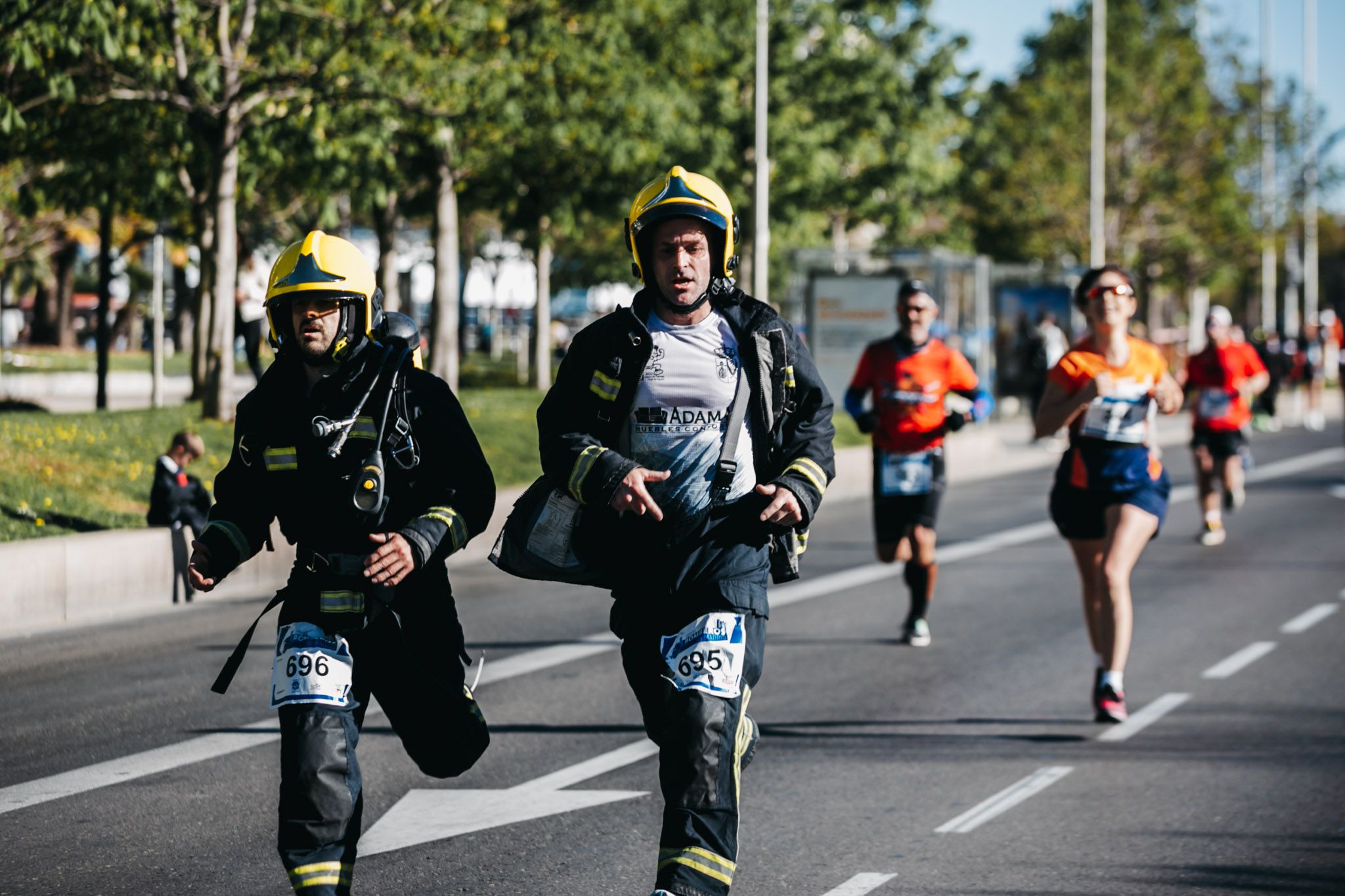 Todas las fotos del recorrido de la Carrera Bomberos de Madrid 2023 214