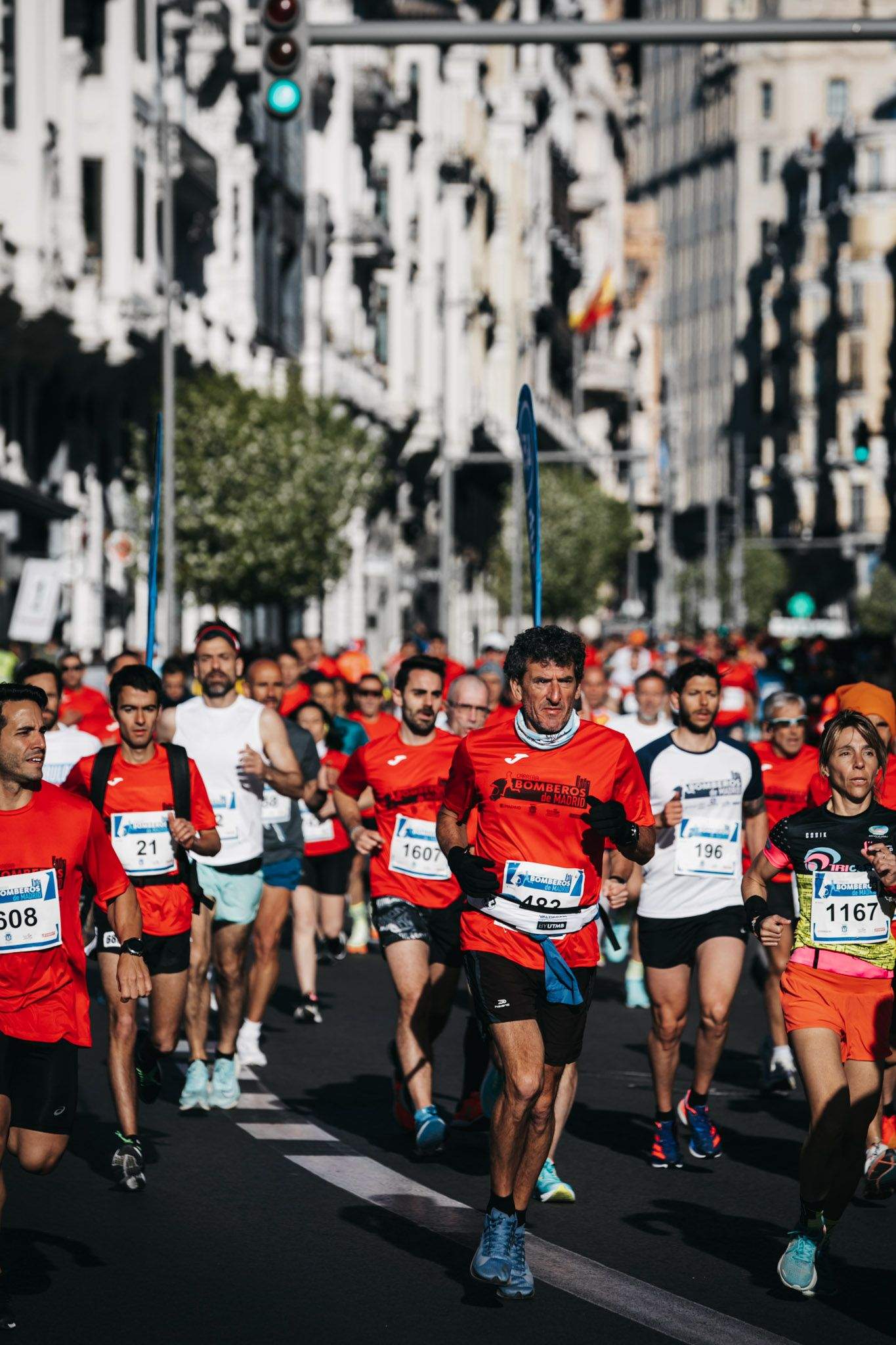Todas las fotos del recorrido de la Carrera Bomberos de Madrid 202331