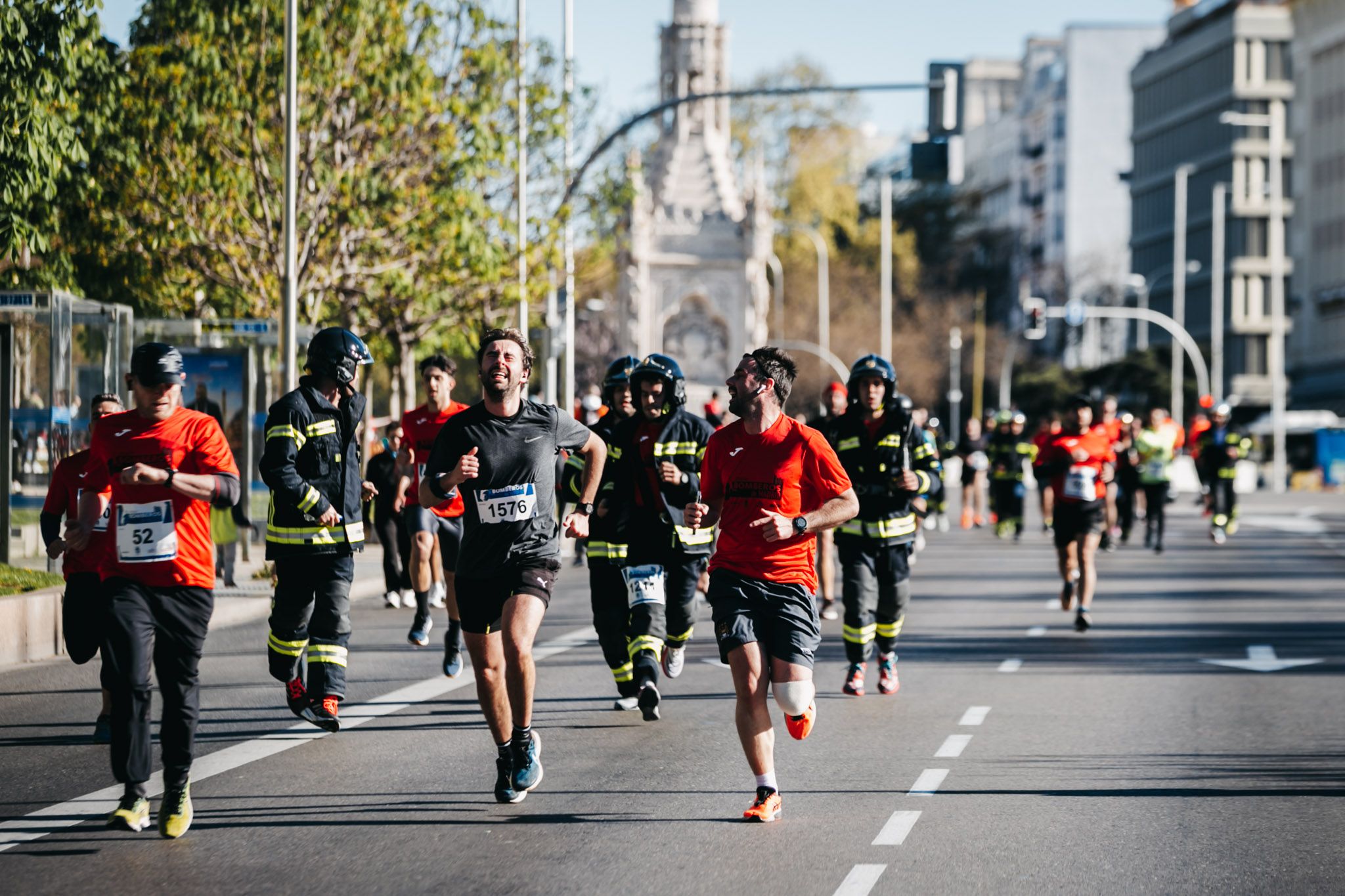 Todas las fotos del recorrido de la Carrera Bomberos de Madrid 2023 217