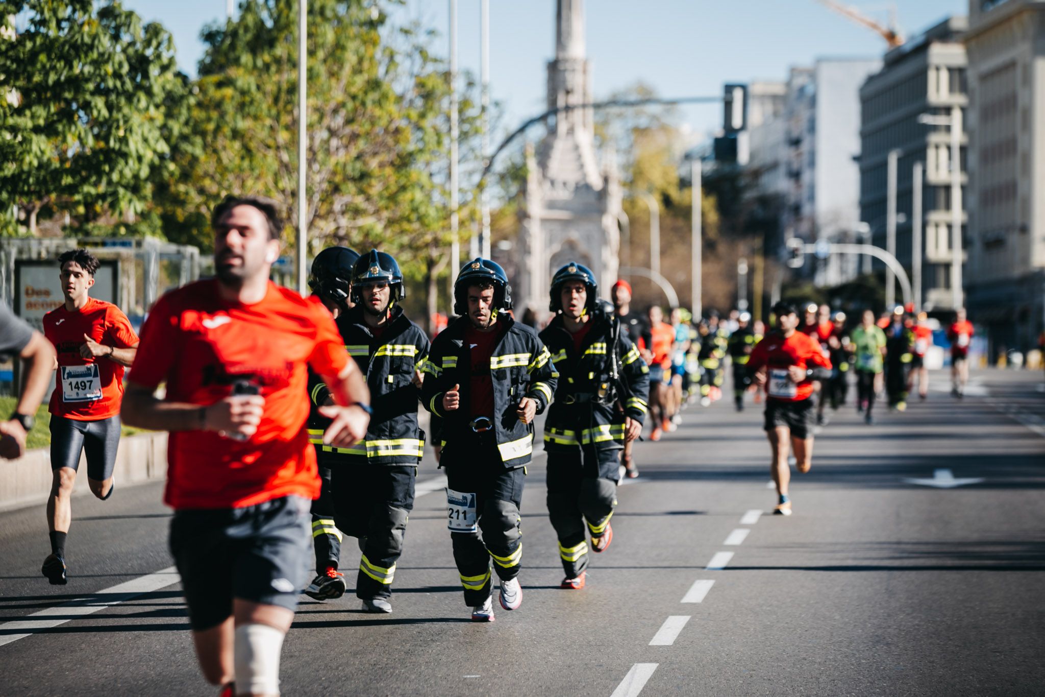 Todas las fotos del recorrido de la Carrera Bomberos de Madrid 2023 219