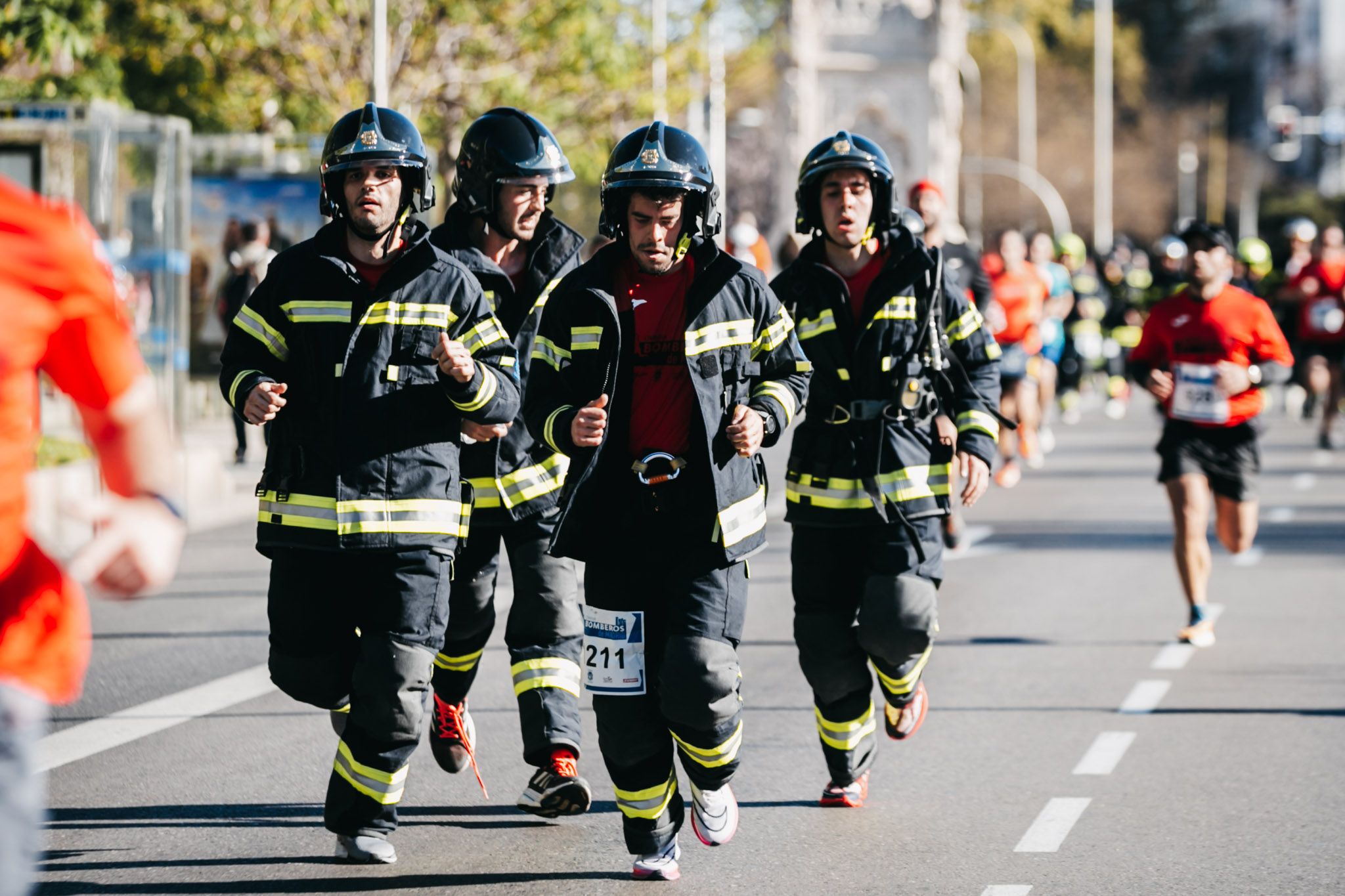 Todas las fotos del recorrido de la Carrera Bomberos de Madrid 2023 220