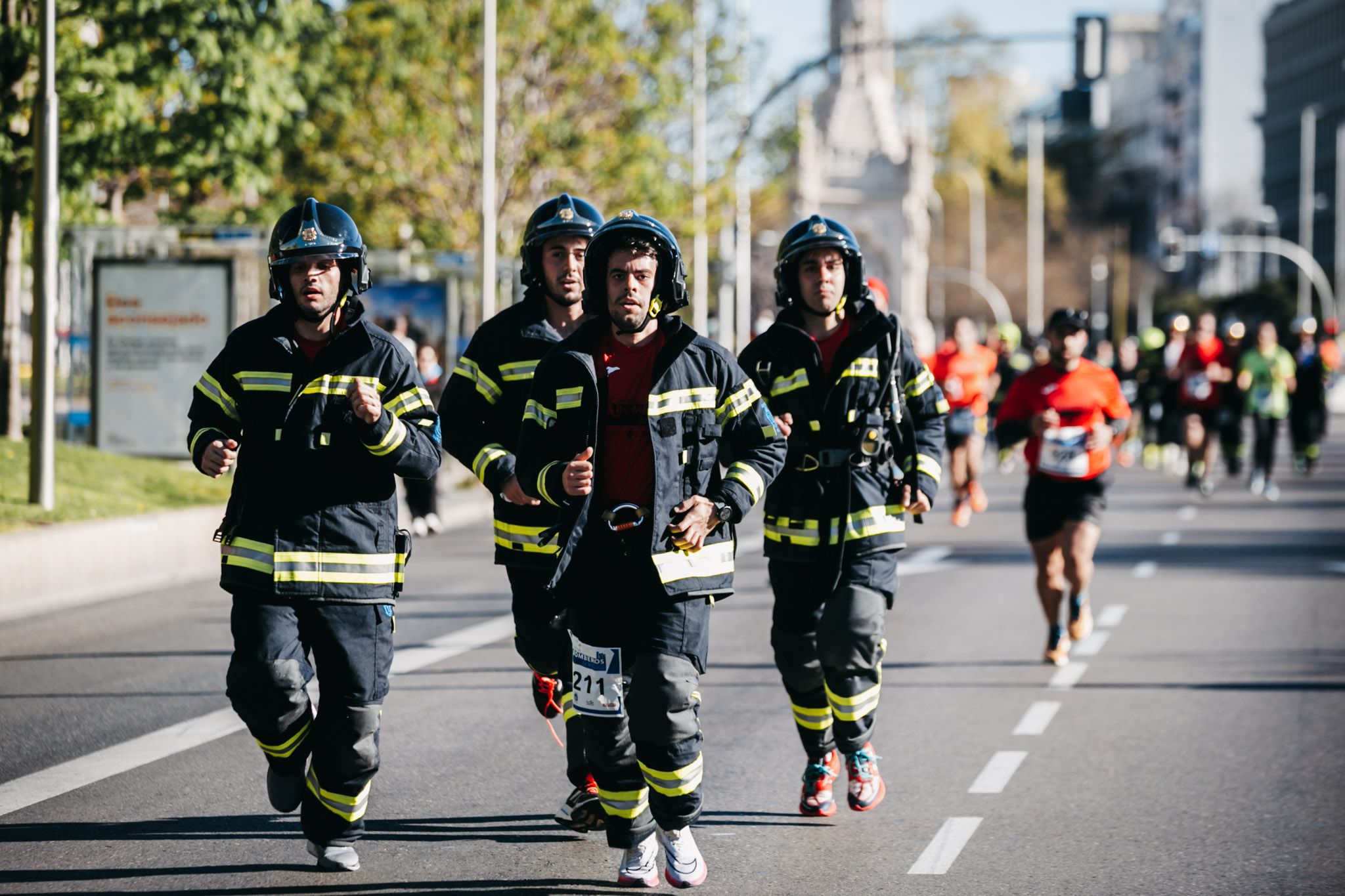 Todas las fotos del recorrido de la Carrera Bomberos de Madrid 2023 221