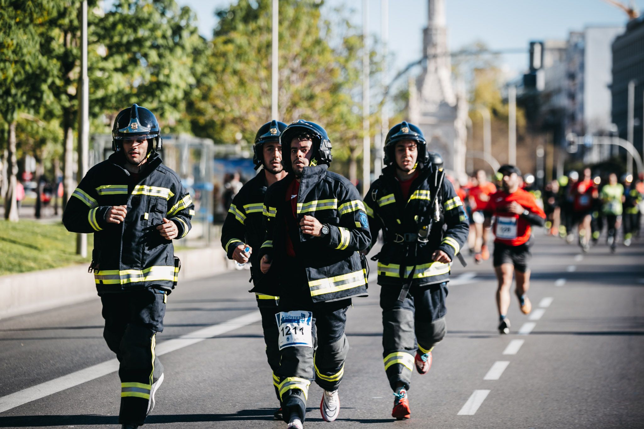 Todas las fotos del recorrido de la Carrera Bomberos de Madrid 2023 222