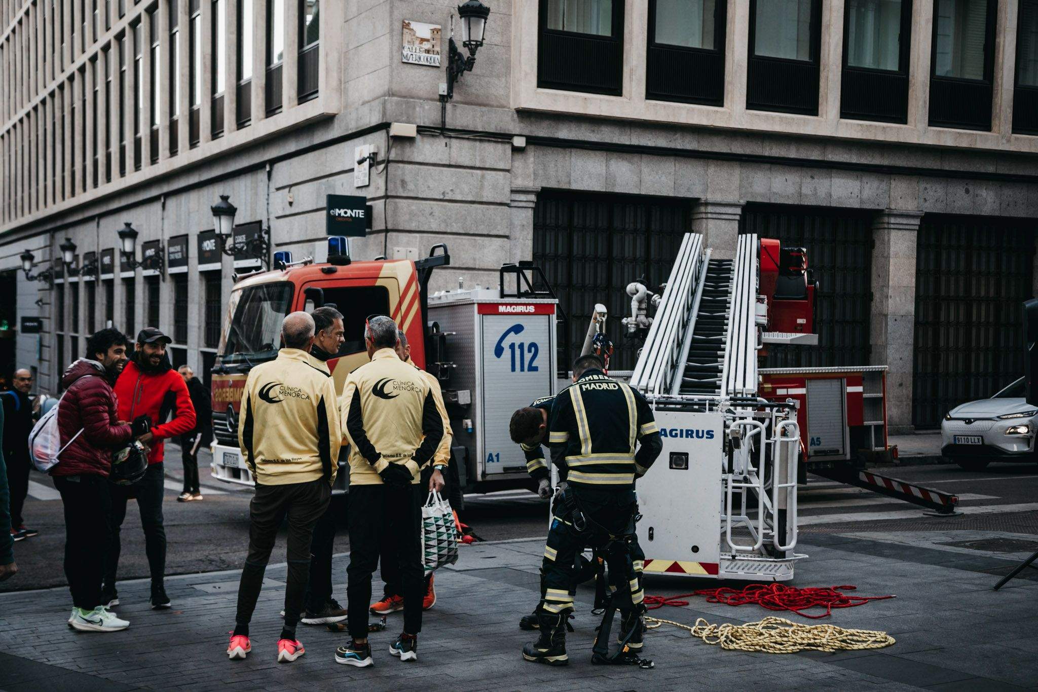Todas las fotos de la salida de la Carrera Bomberos de Madrid 2023 1