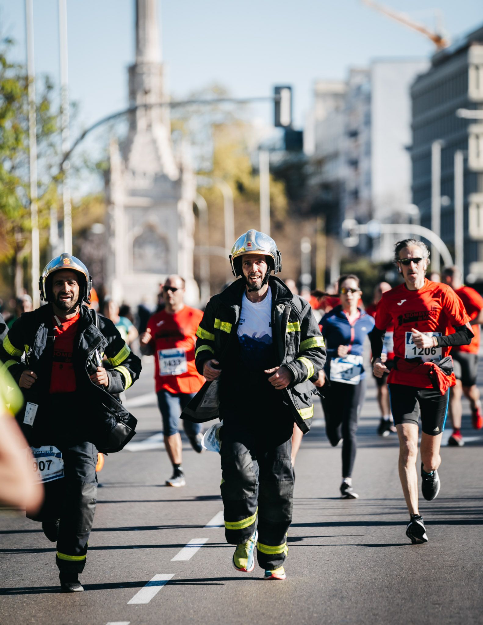 Todas las fotos del recorrido de la Carrera Bomberos de Madrid 2023 224