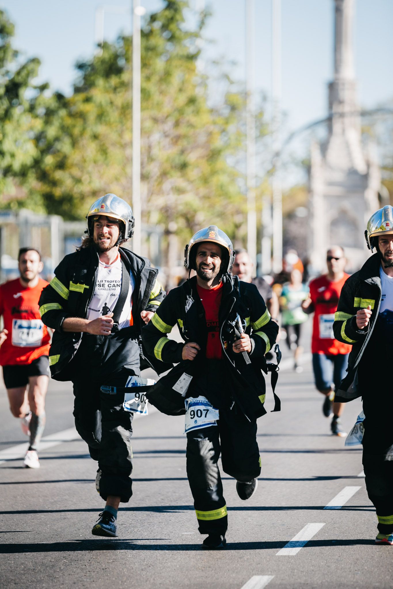 Todas las fotos del recorrido de la Carrera Bomberos de Madrid 2023 225