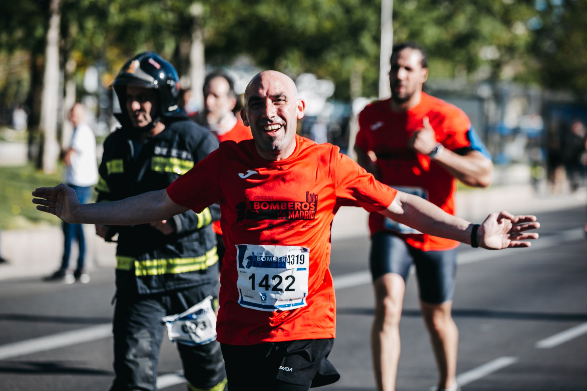 Todas las fotos del recorrido de la Carrera Bomberos de Madrid 2023 227