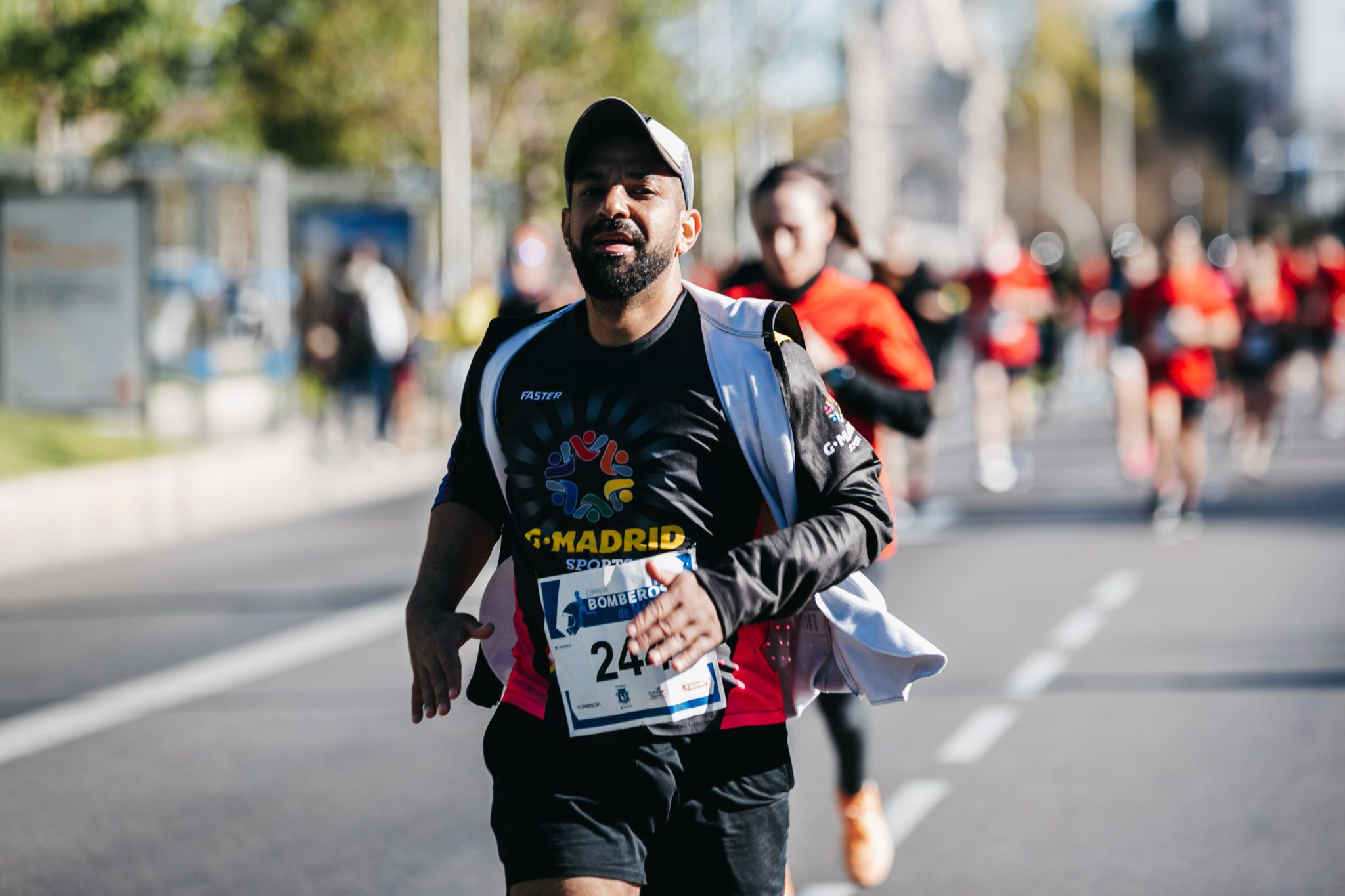 Todas las fotos del recorrido de la Carrera Bomberos de Madrid 2023 230