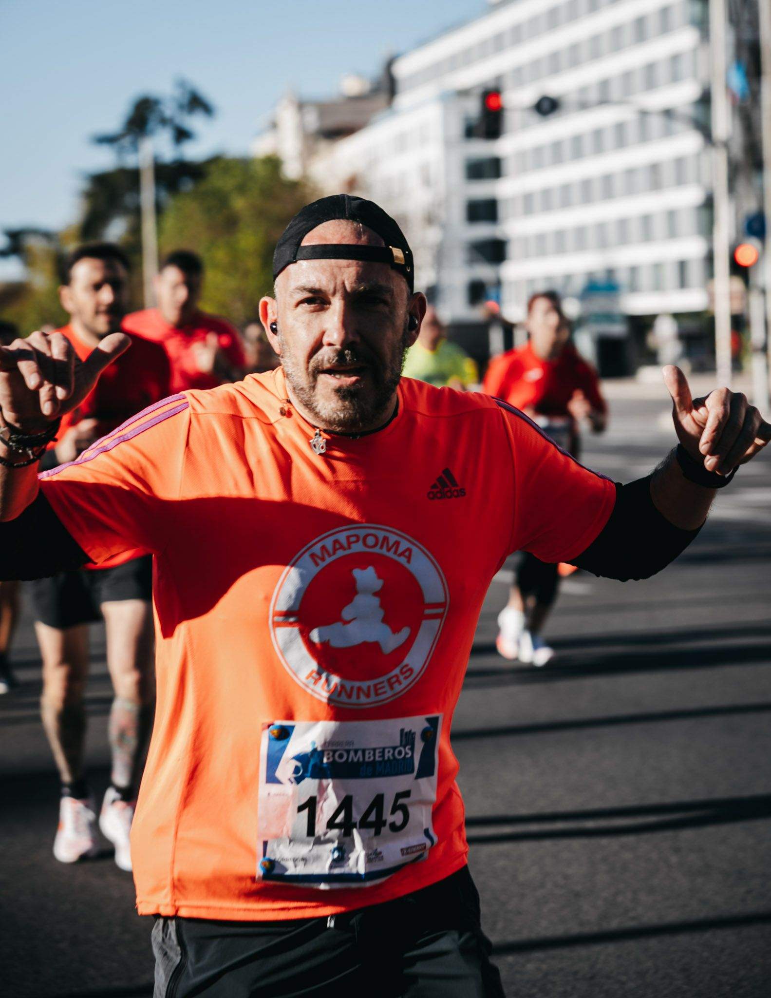 Todas las fotos del recorrido de la Carrera Bomberos de Madrid 202349