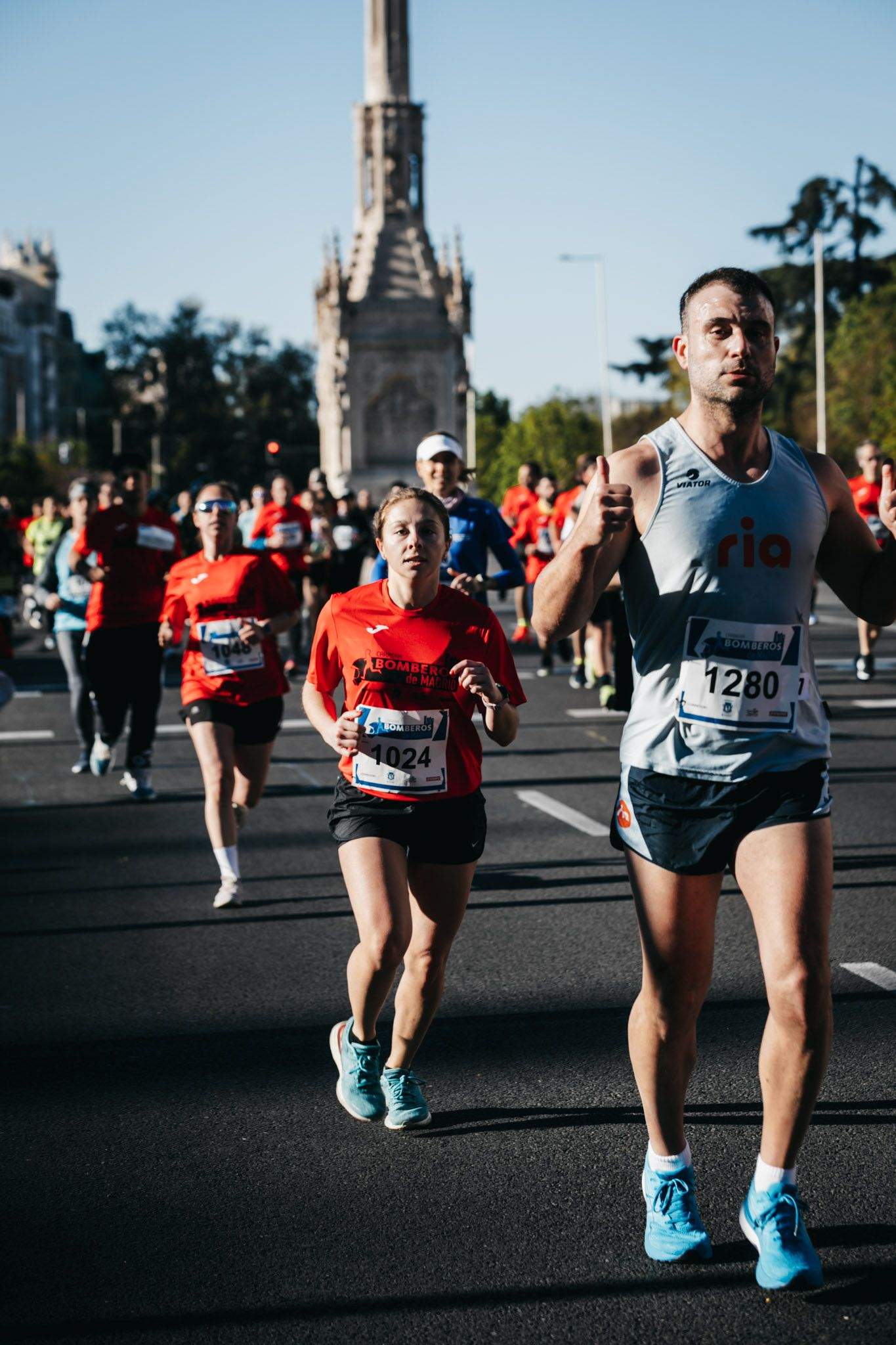 Todas las fotos del recorrido de la Carrera Bomberos de Madrid 202350