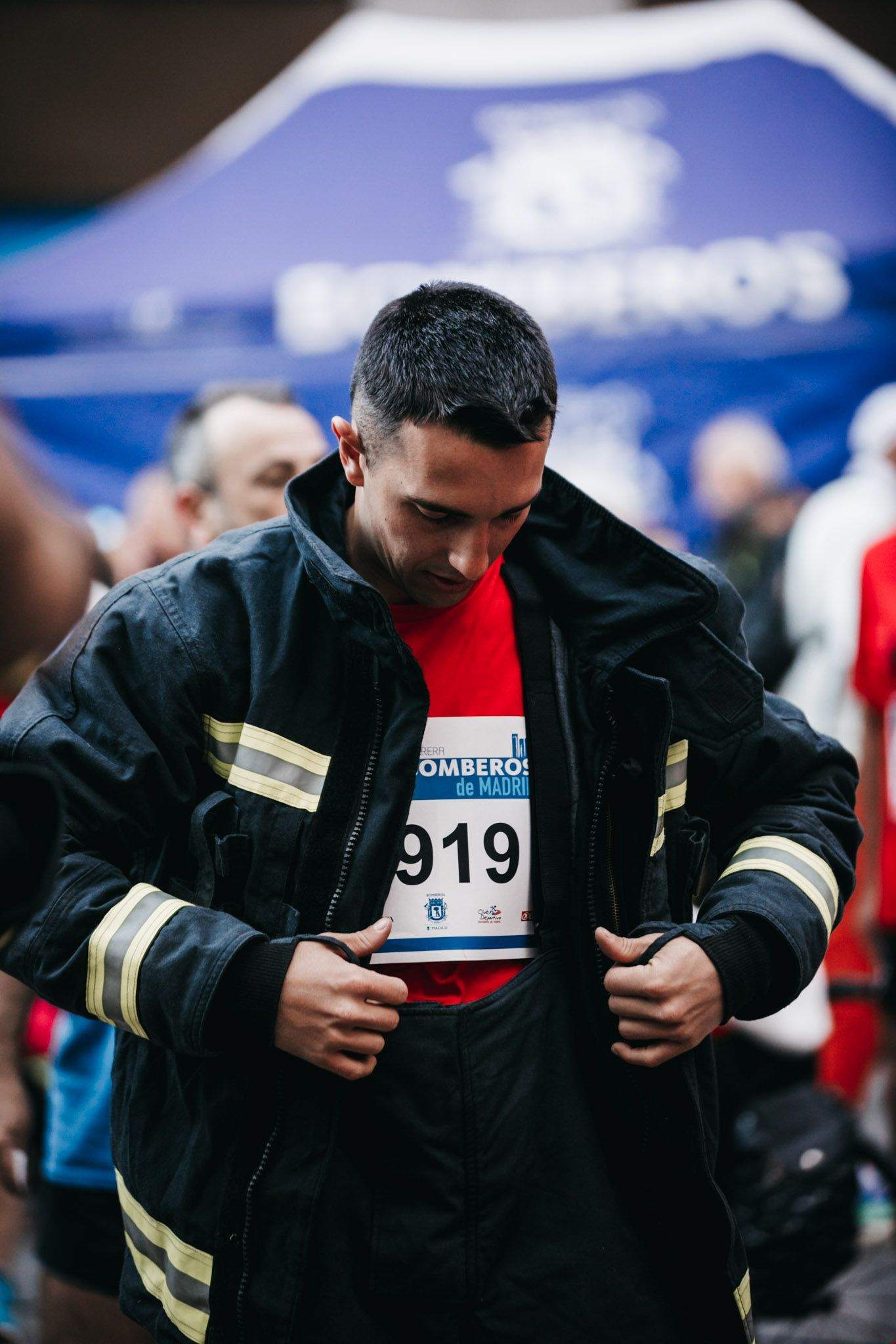 Todas las fotos de la salida de la Carrera Bomberos de Madrid 2023 17