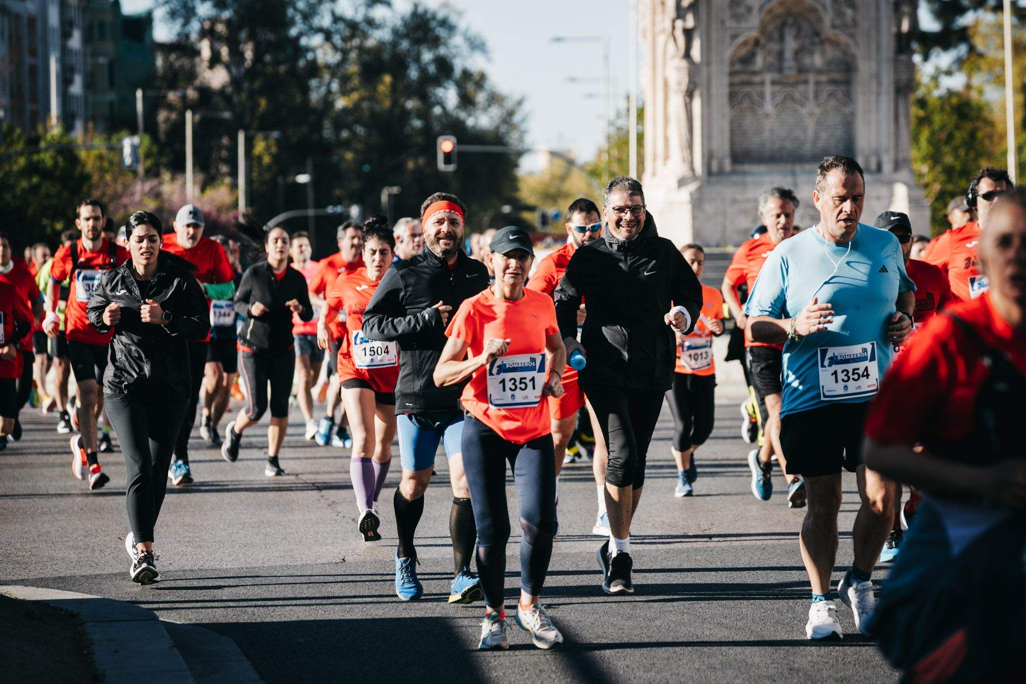 Todas las fotos del recorrido de la Carrera Bomberos de Madrid 202358