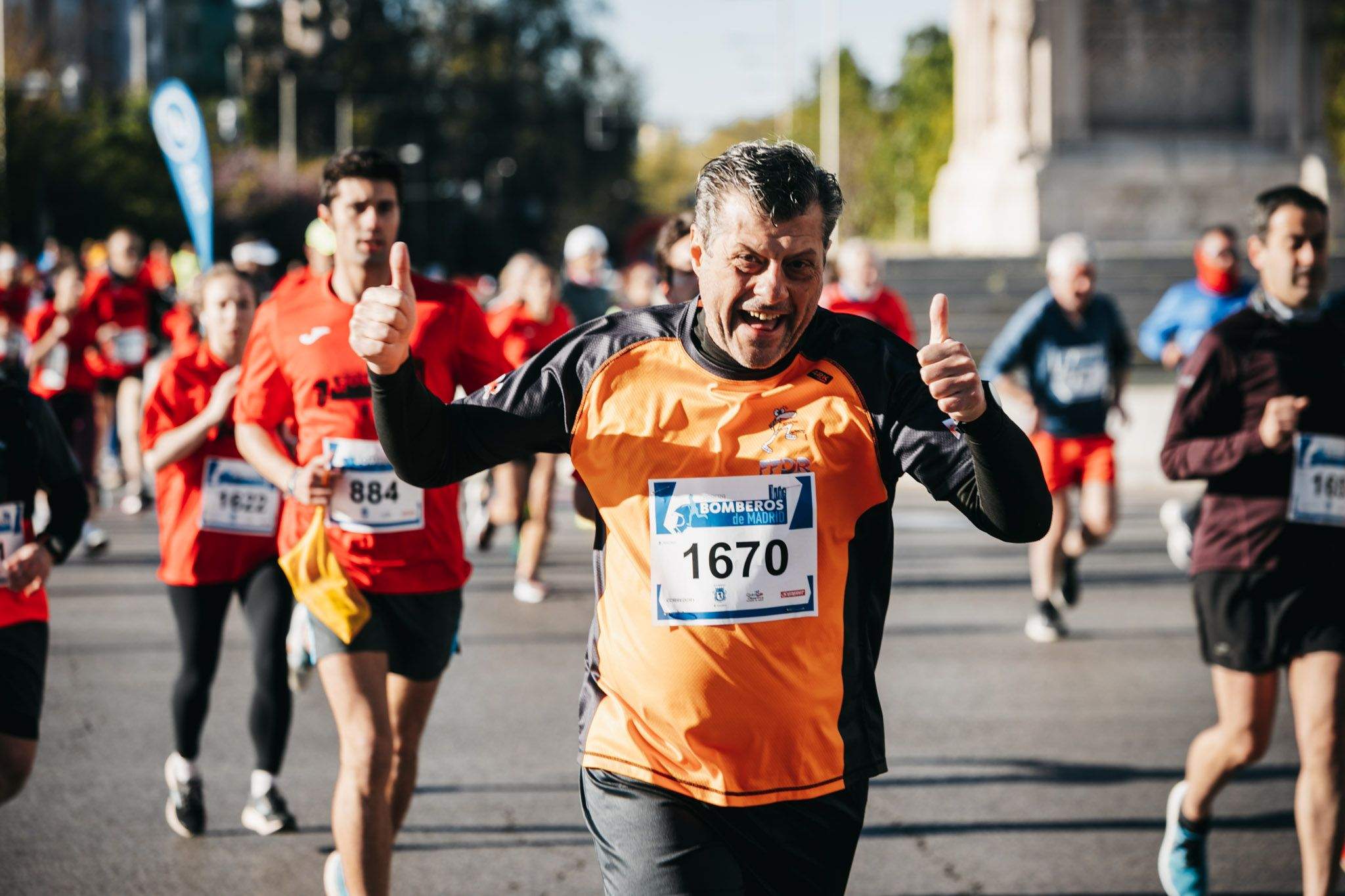 Todas las fotos del recorrido de la Carrera Bomberos de Madrid 202360