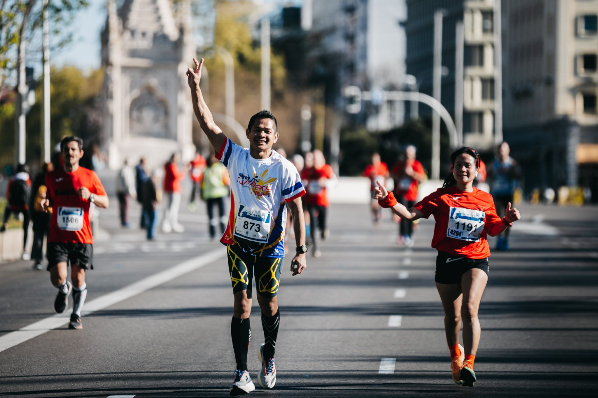 Todas las fotos del recorrido de la Carrera Bomberos de Madrid 2023 249