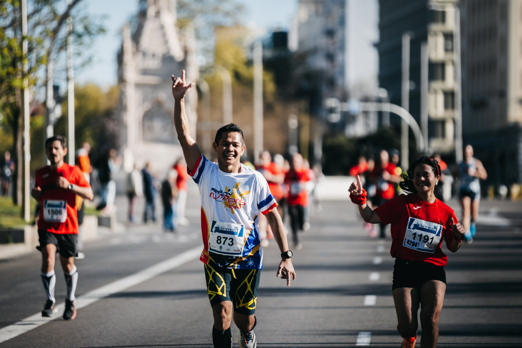 Todas las fotos del recorrido de la Carrera Bomberos de Madrid 2023 250