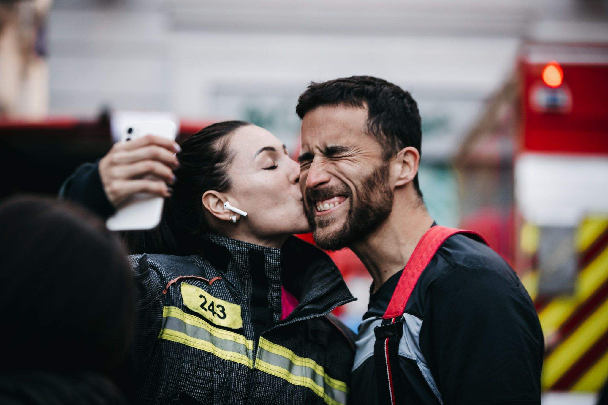 Todas las fotos de la salida de la Carrera Bomberos de Madrid 2023 29