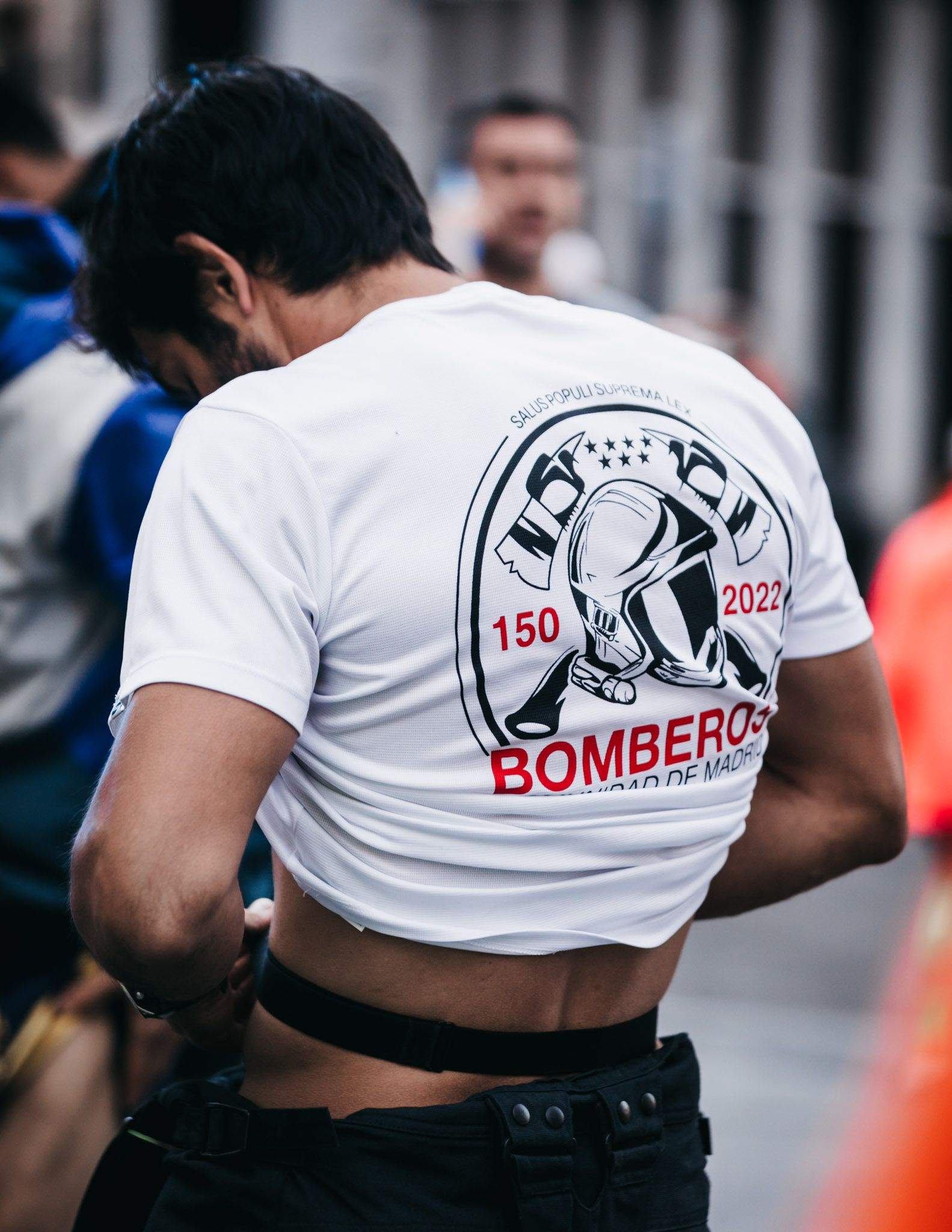 Todas las fotos de la salida de la Carrera Bomberos de Madrid 2023 30