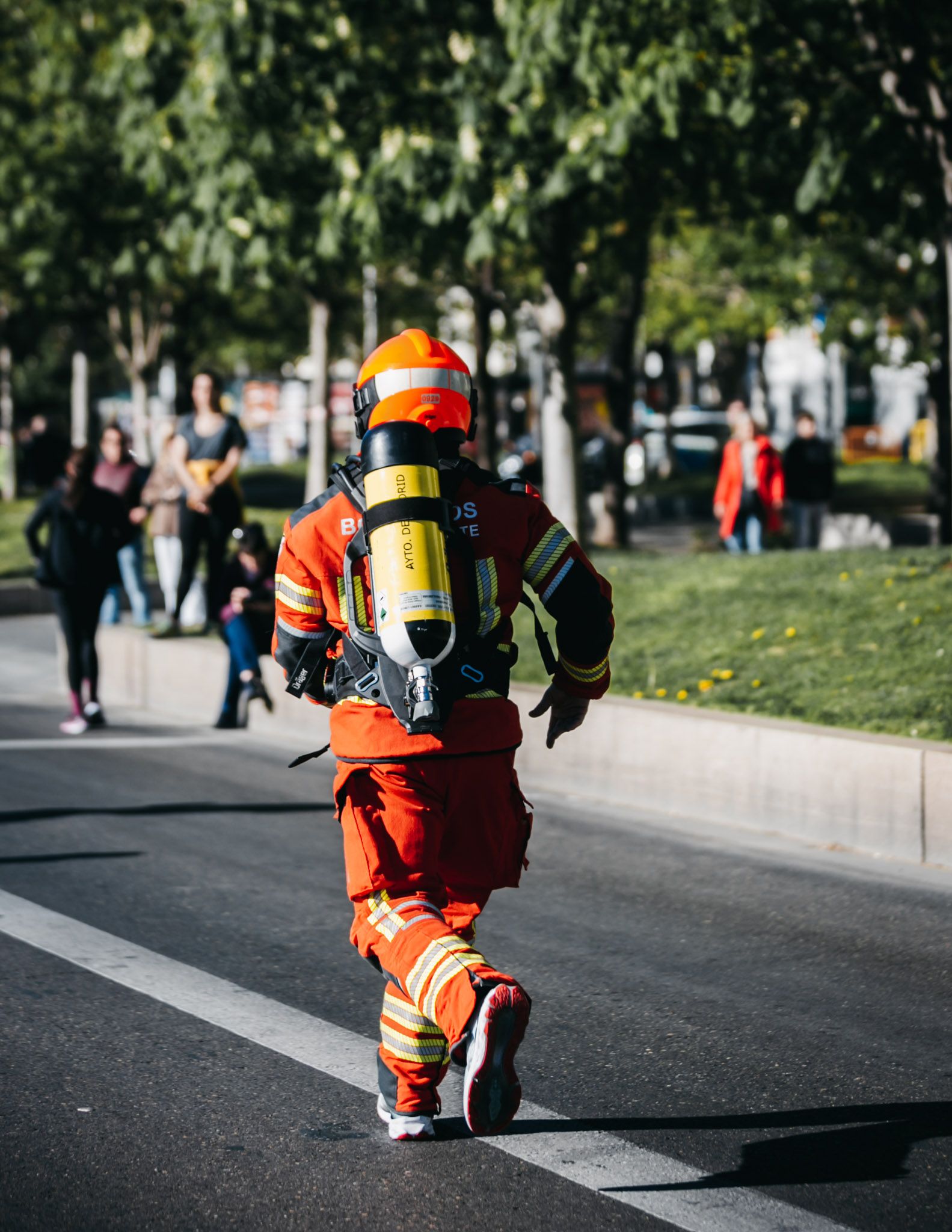 Todas las fotos del recorrido de la Carrera Bomberos de Madrid 2023 252