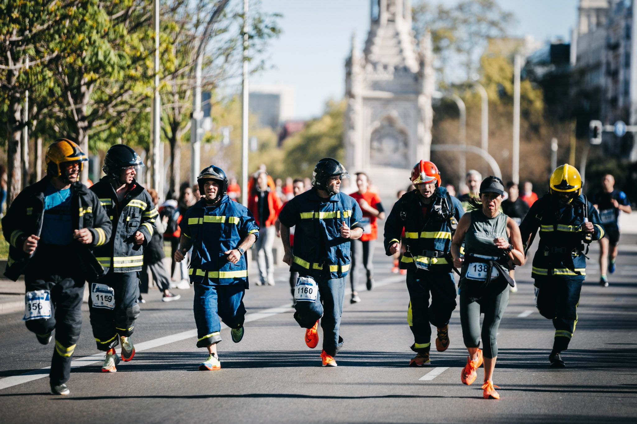 Todas las fotos del recorrido de la Carrera Bomberos de Madrid 2023 260