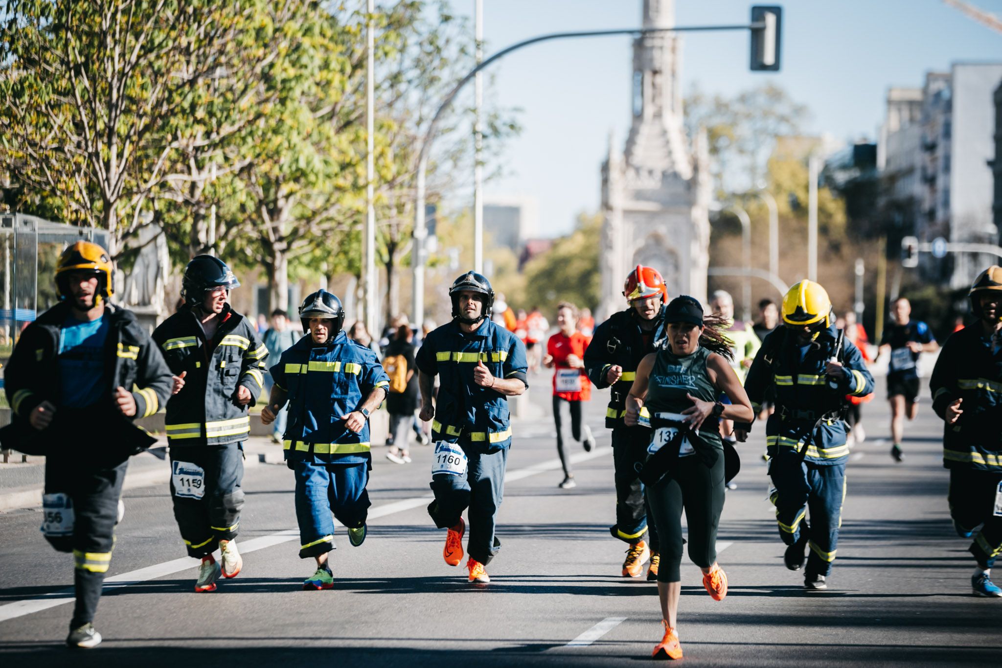 Todas las fotos del recorrido de la Carrera Bomberos de Madrid 2023 262