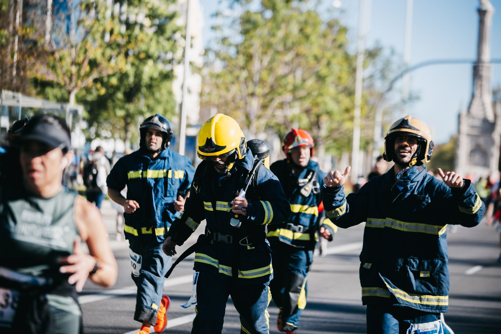 Todas las fotos del recorrido de la Carrera Bomberos de Madrid 2023 263
