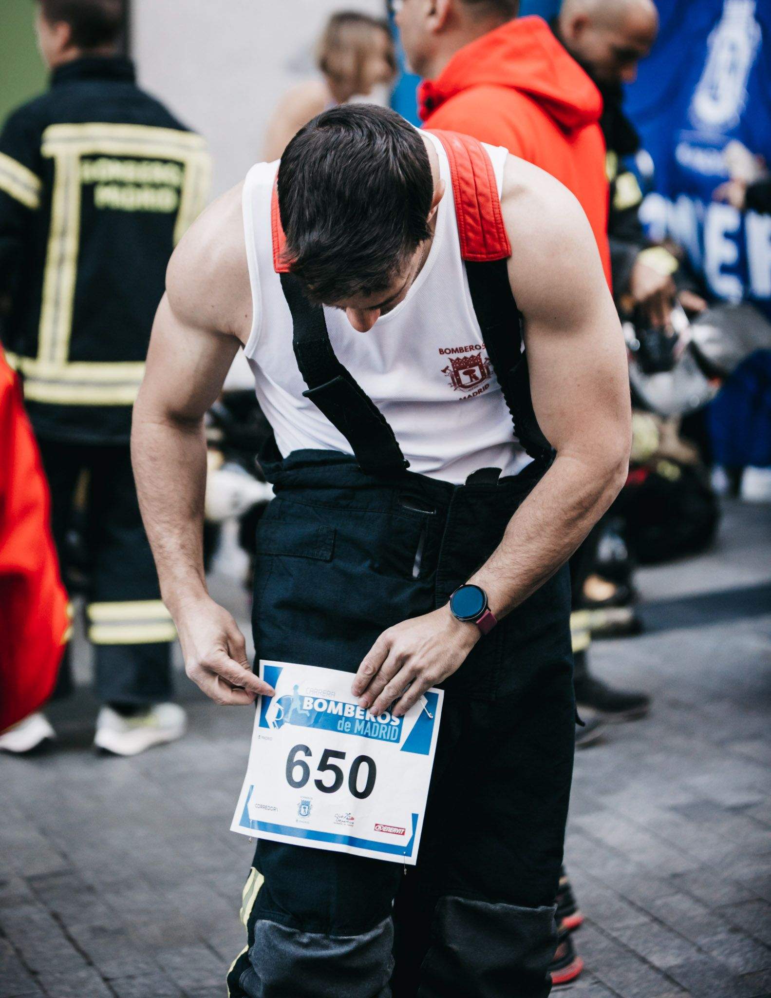 Todas las fotos de la salida de la Carrera Bomberos de Madrid 2023 51