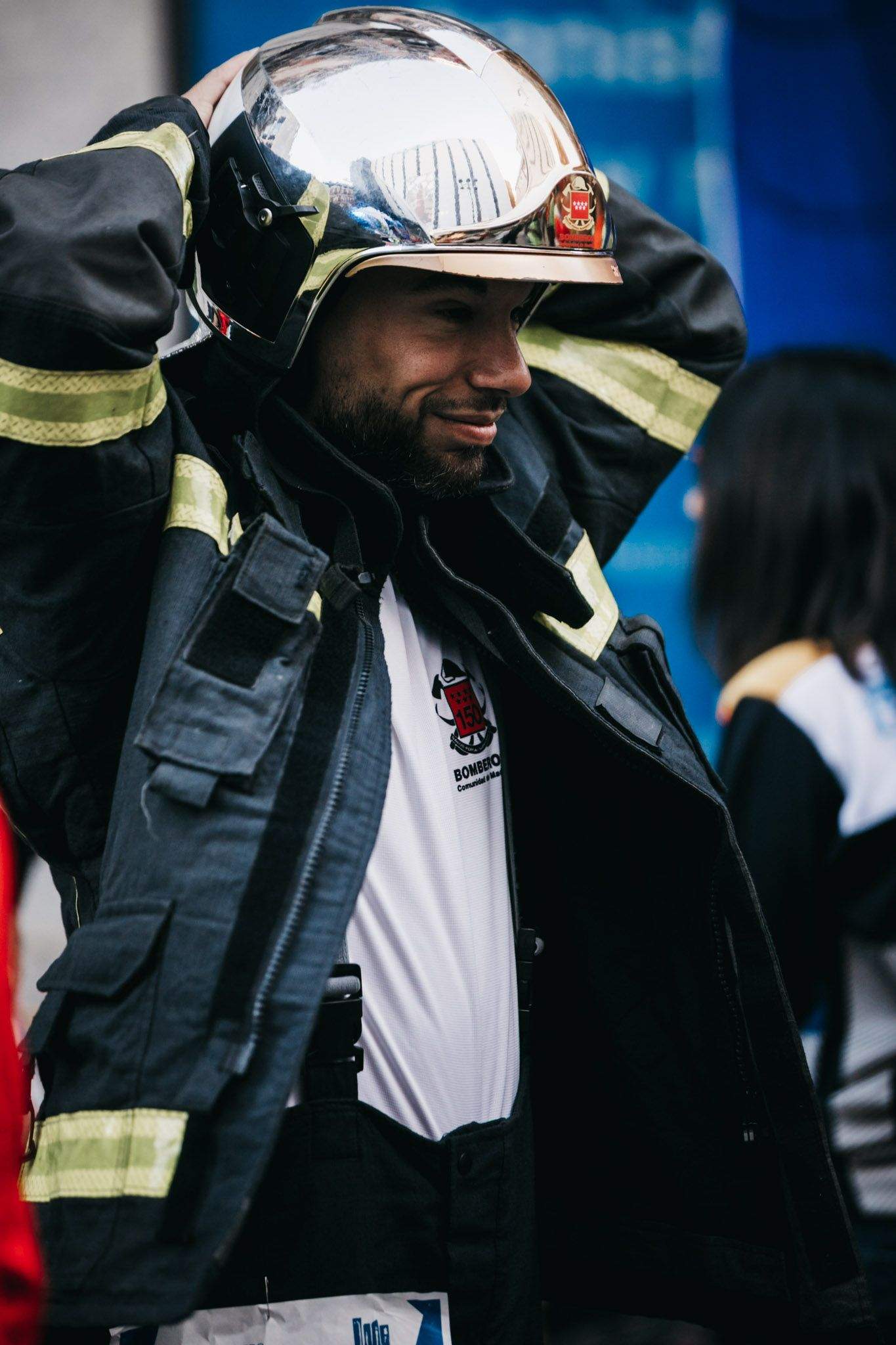 Todas las fotos de la salida de la Carrera Bomberos de Madrid 2023 52
