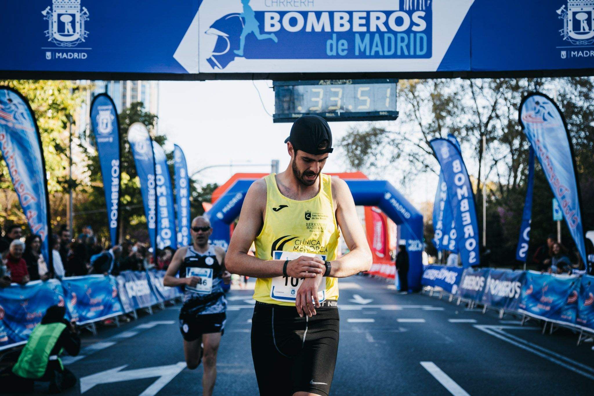Todas las fotos del recorrido de la Carrera Bomberos de Madrid 202390