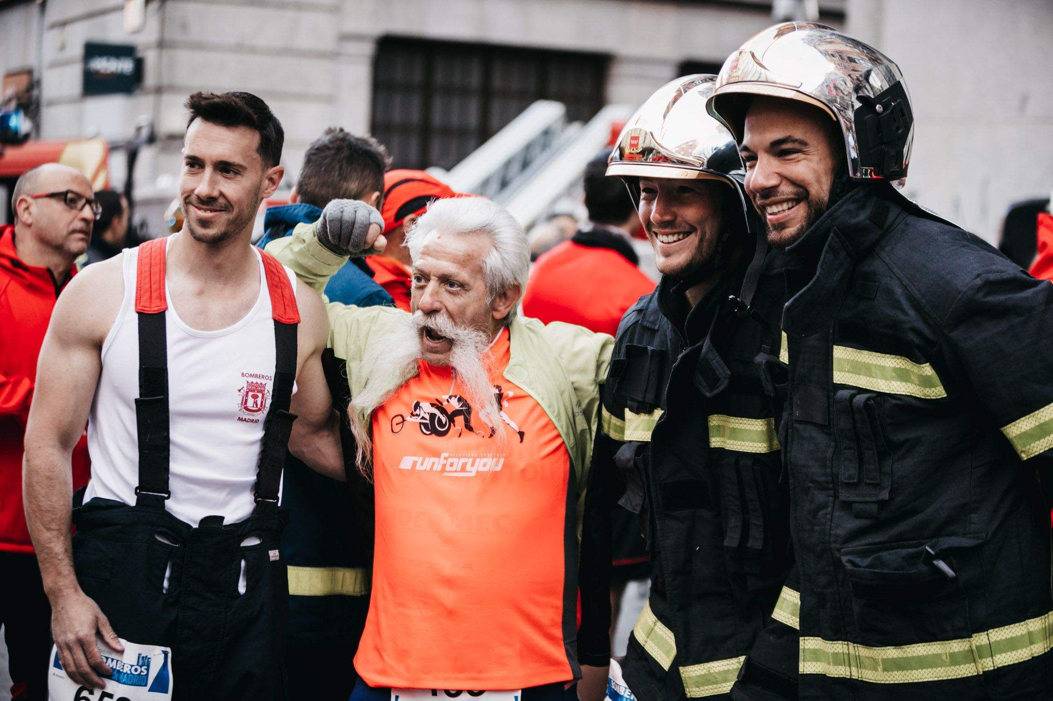 Todas las fotos de la salida de la Carrera Bomberos de Madrid 2023 55
