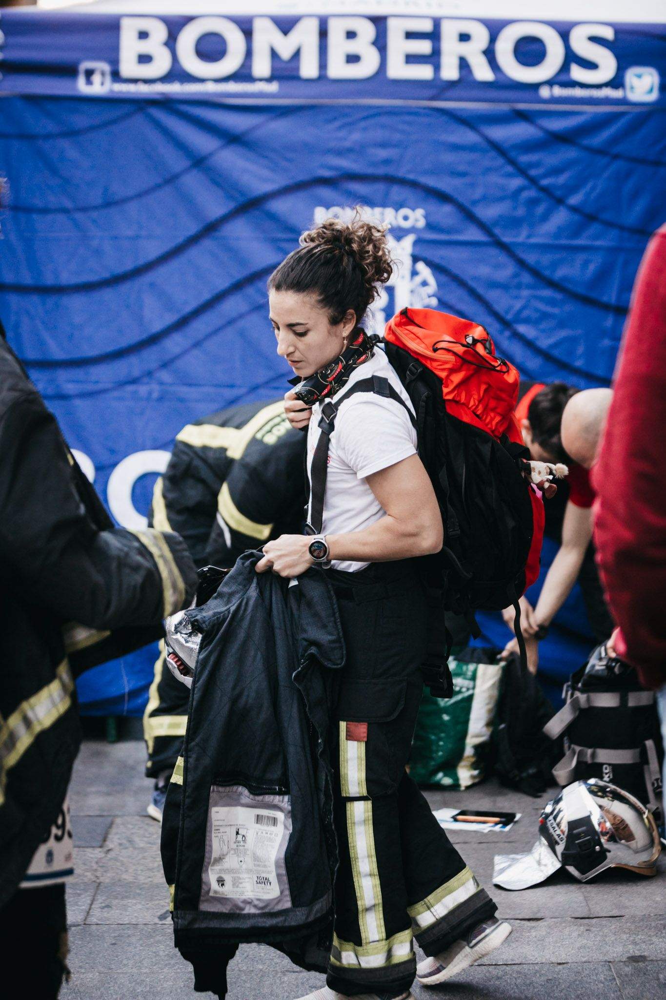 Todas las fotos de la salida de la Carrera Bomberos de Madrid 2023 60